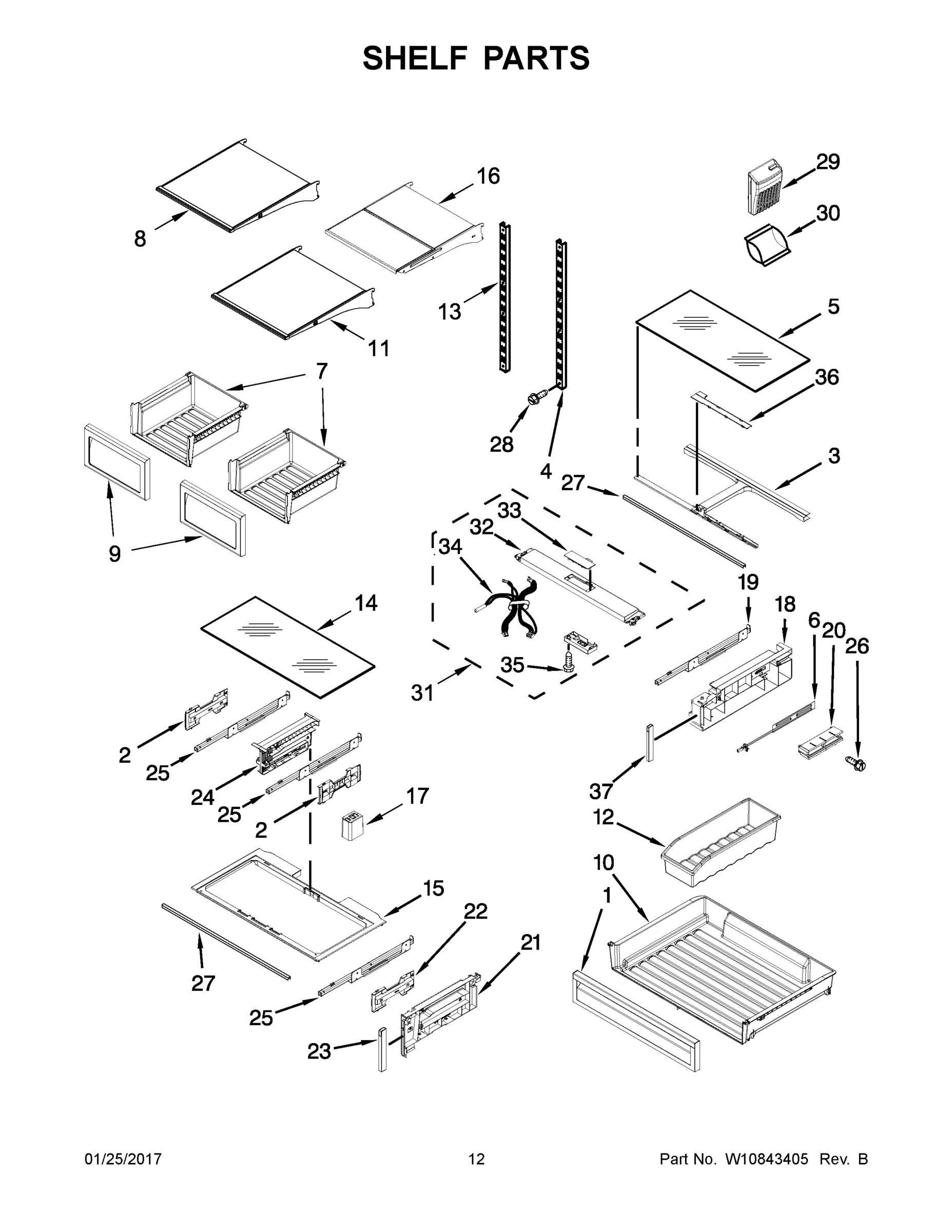 07 - SHELF PARTS