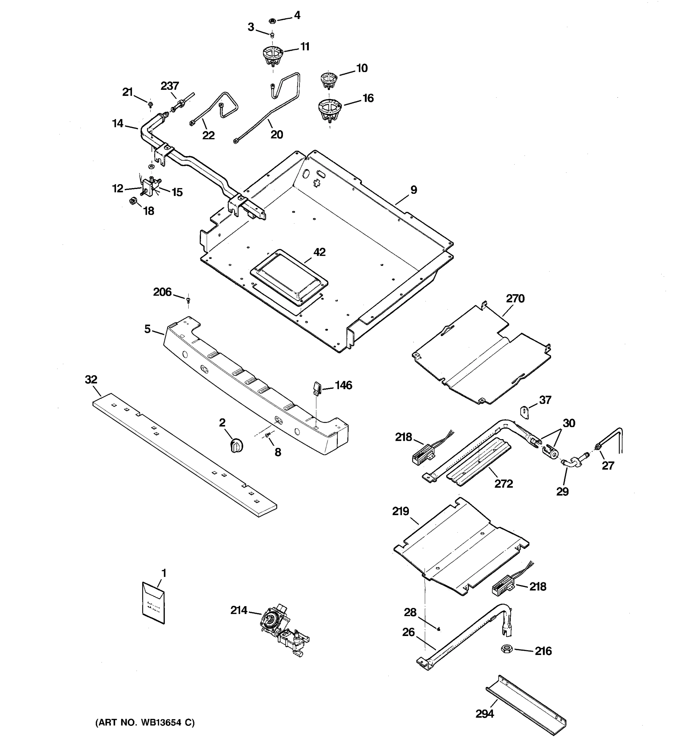 GAS & BURNER PARTS