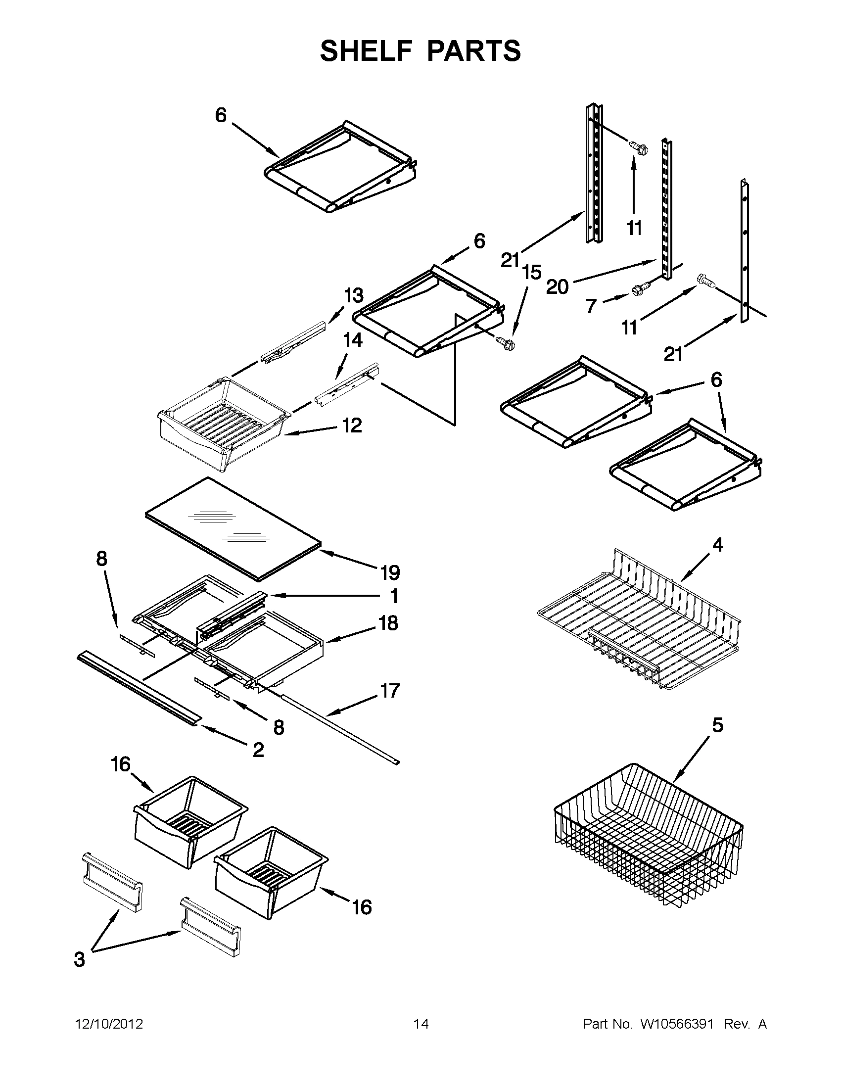 07 - SHELF PARTS
