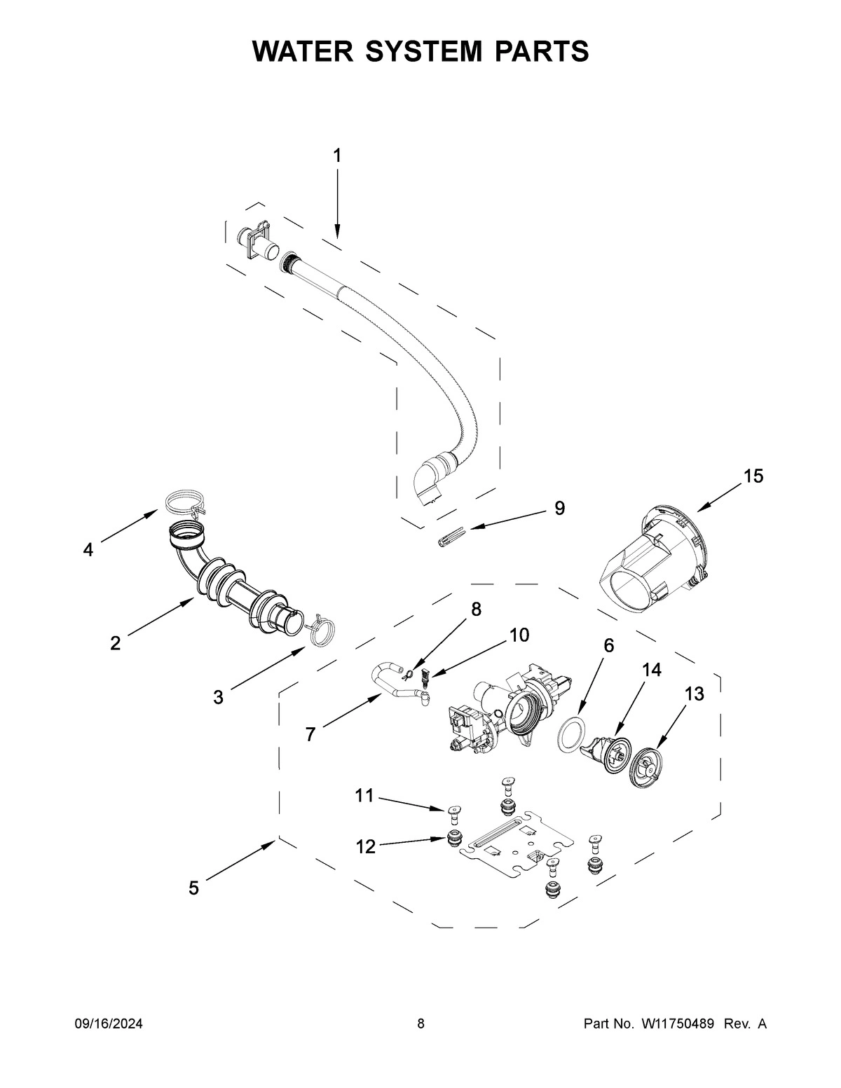05 - WATER SYSTEM PARTS
