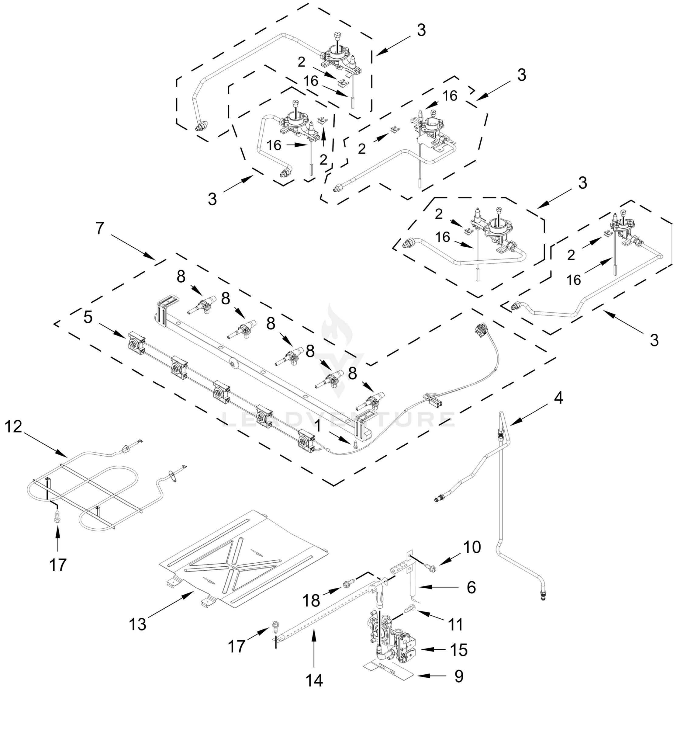MANIFOLD PARTS