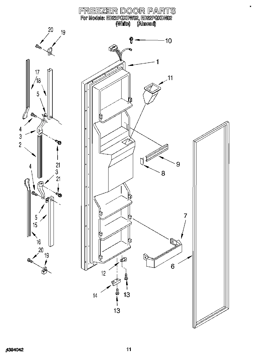 08 - FREEZER DOOR