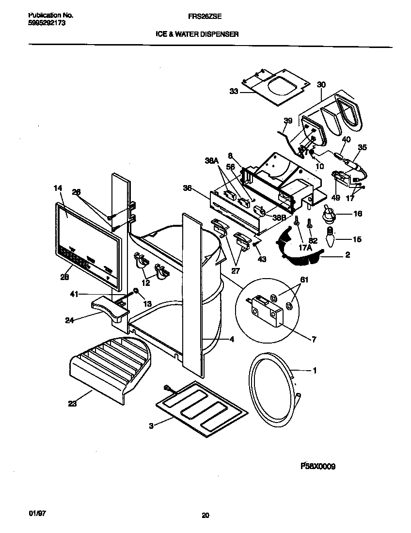 11 - ICE & WATER DISPENSER