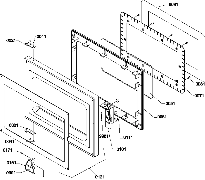 02 - DOOR ASSY