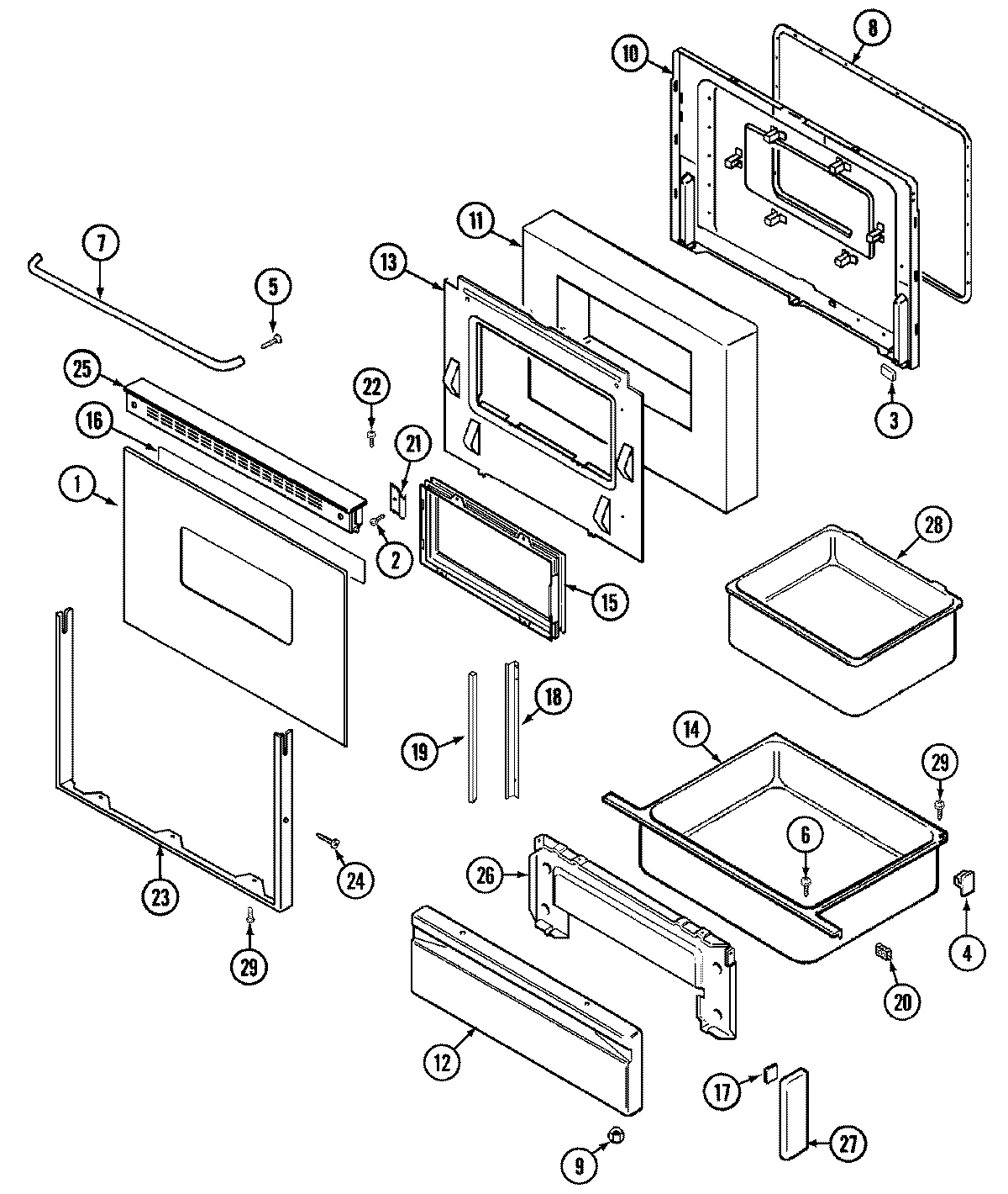 03 - DOOR/DRAWER (SER. PRE. 10)