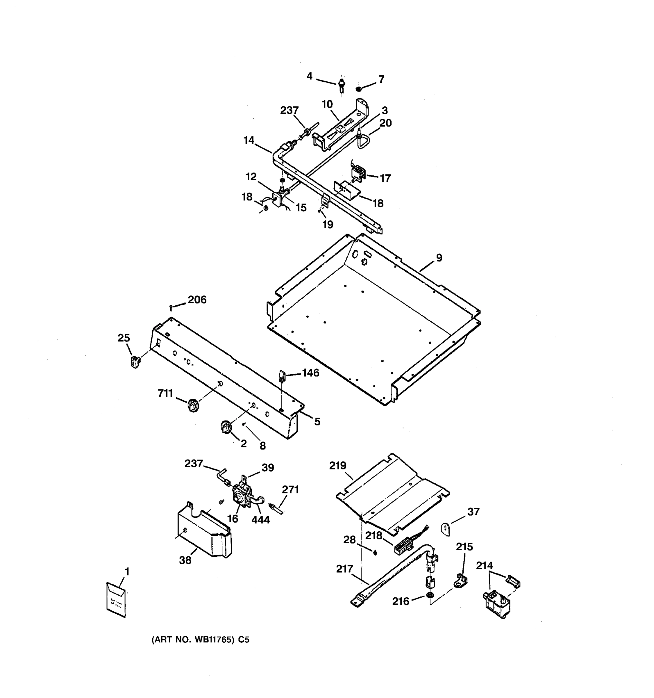 GAS & BURNER PARTS
