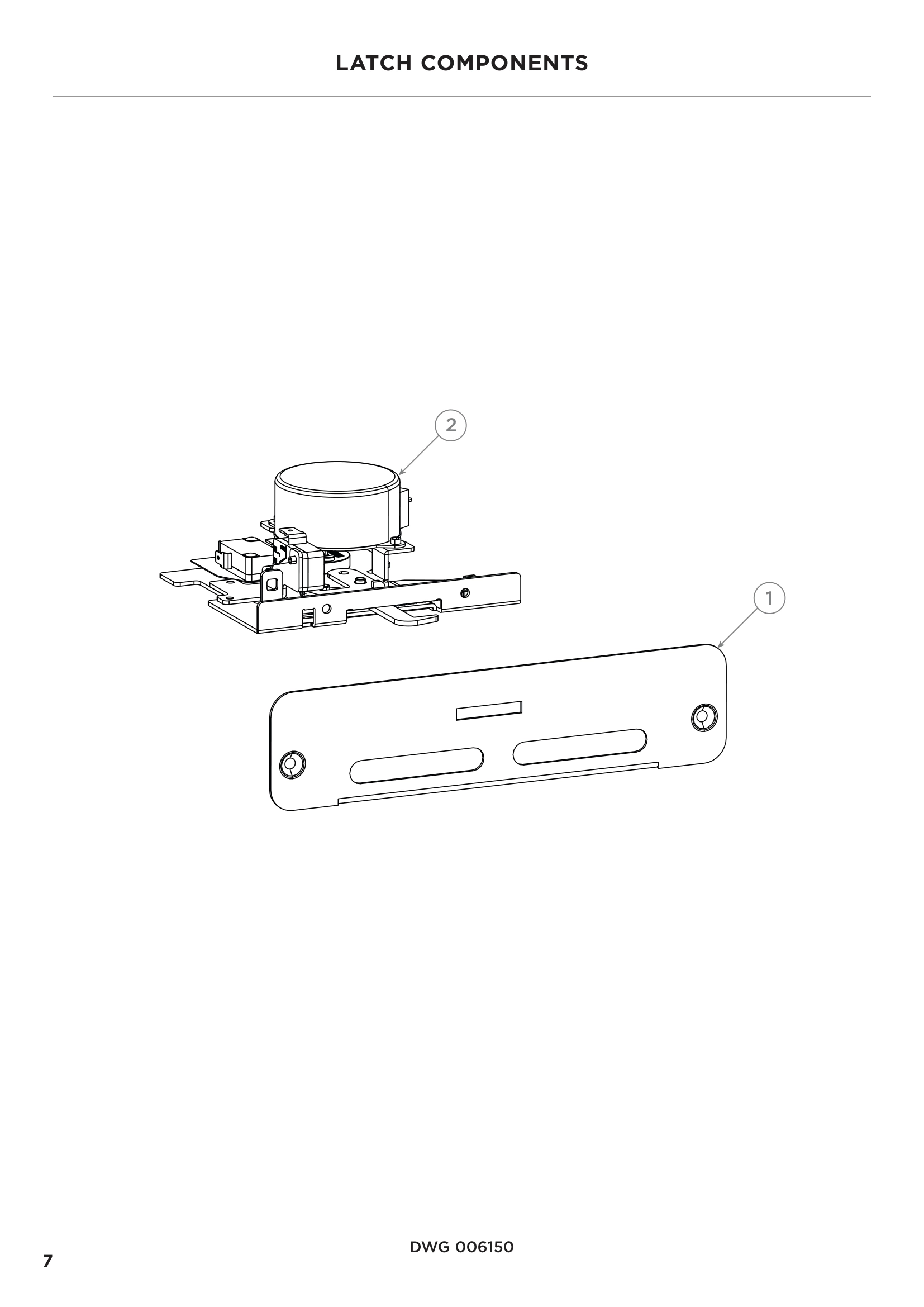 LATCH COMPONENTS