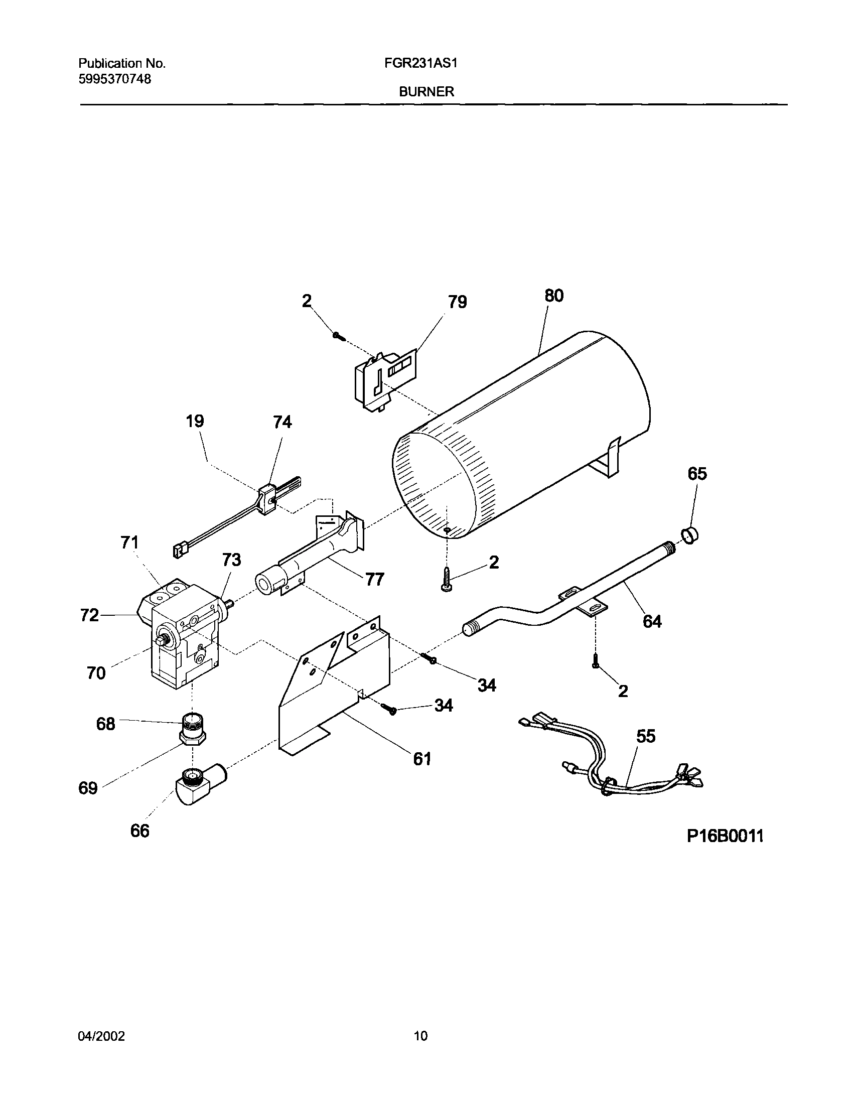11 - BURNER,VALVE