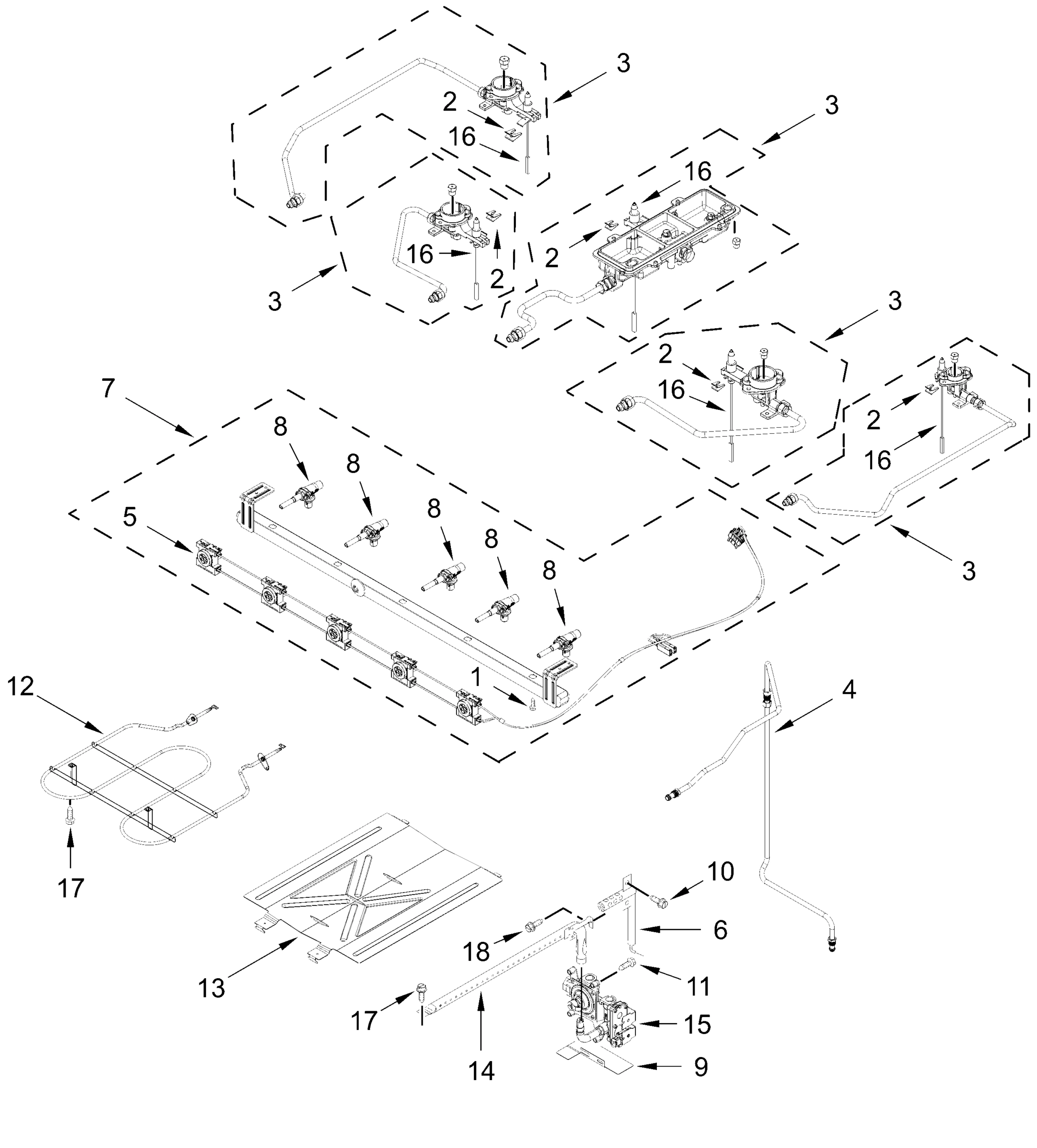 MANIFOLD PARTS
