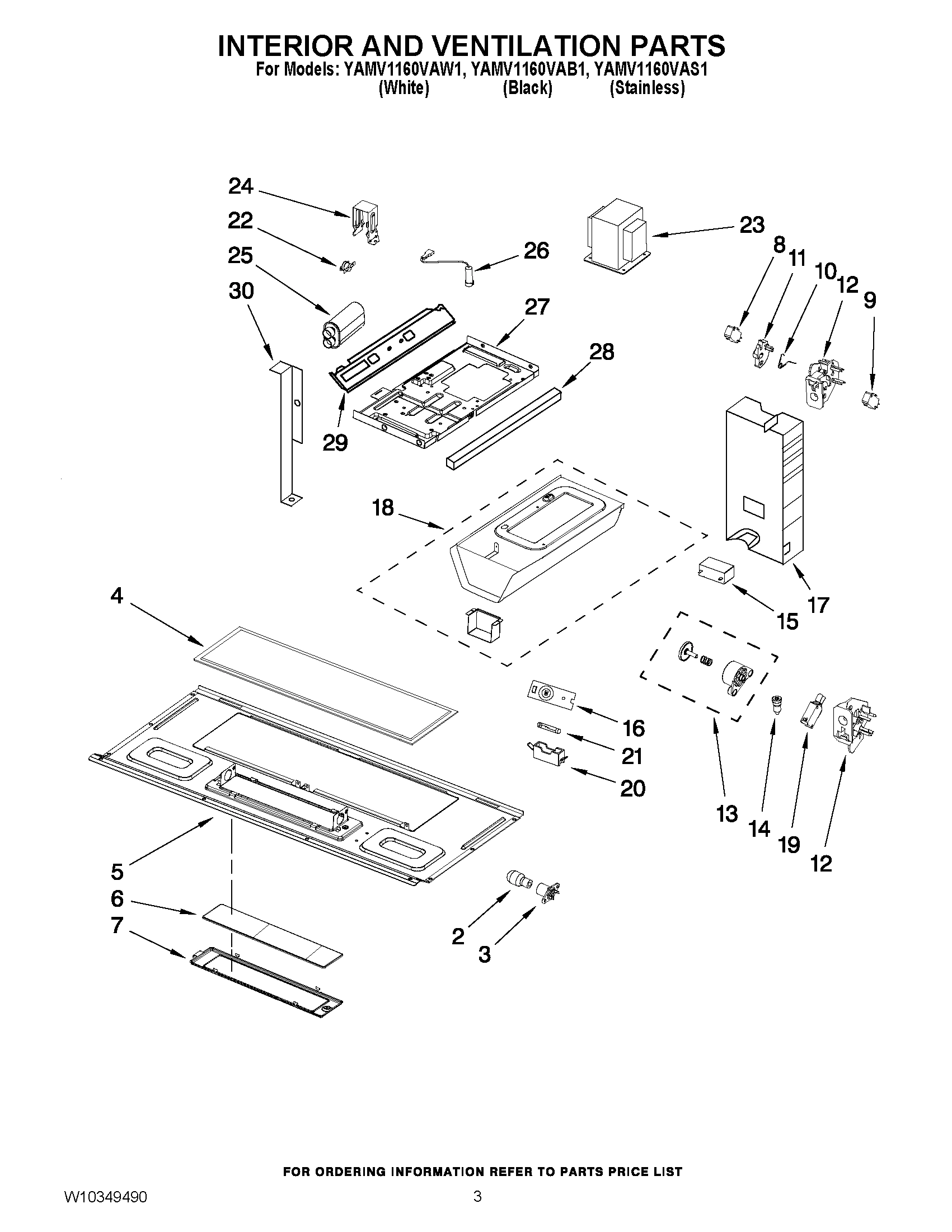 03 - INTERIOR AND VENTILATION PARTS