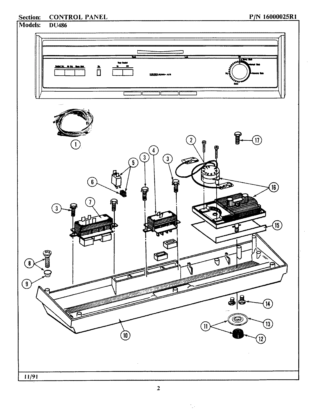 03 - CONTROL PANEL (DU486)