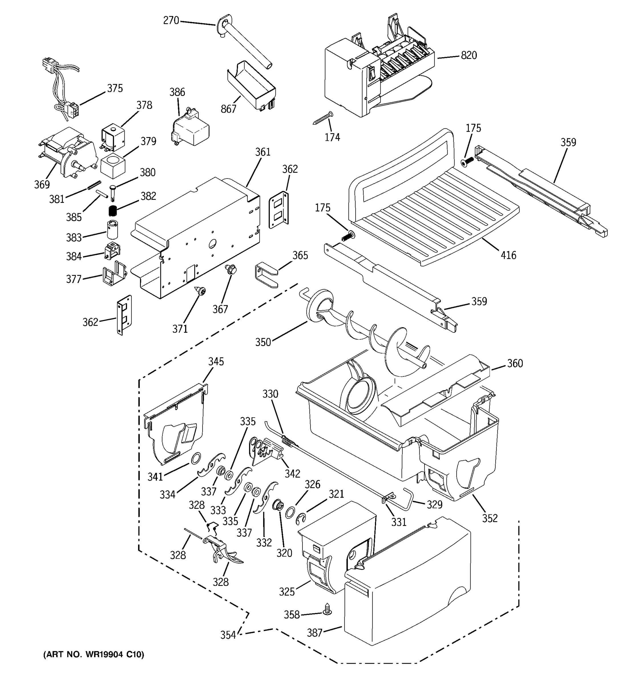 ICE MAKER & DISPENSER
