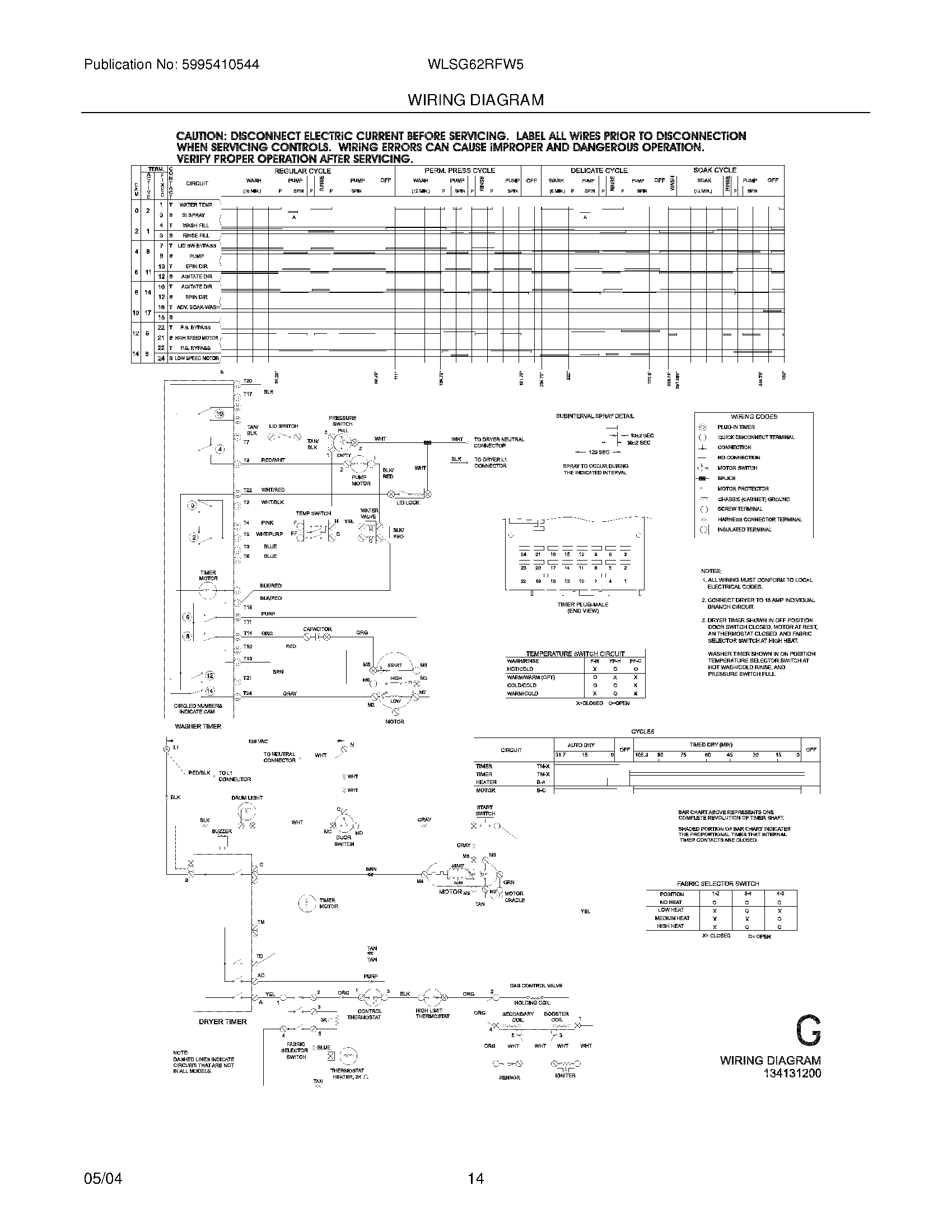 14 - WIRING DIAGRAM