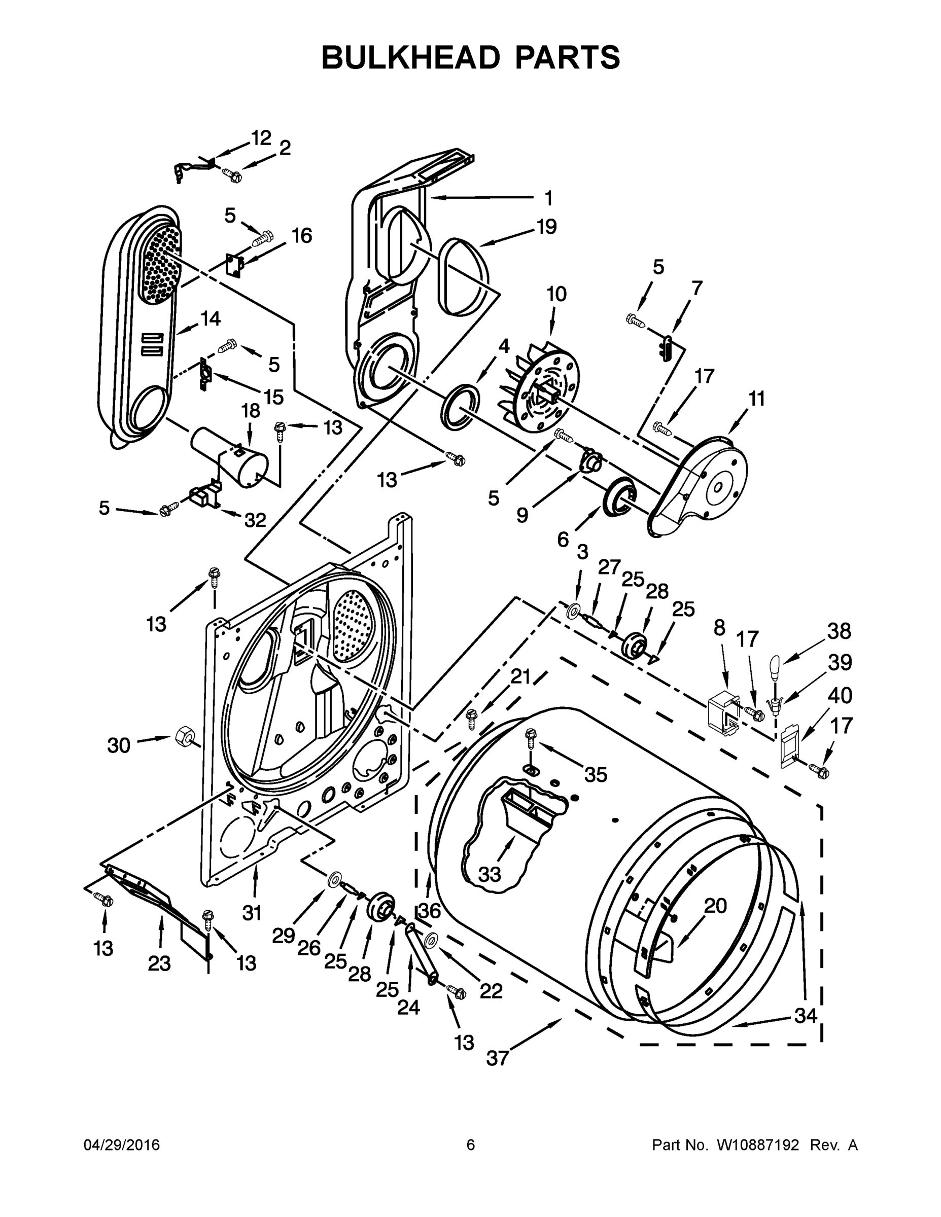 04 - BULKHEAD PARTS