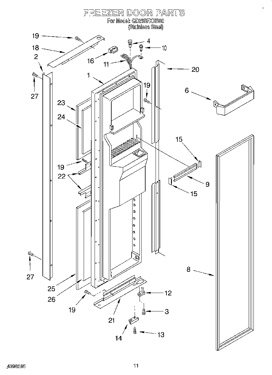 07 - FREEZER DOOR
