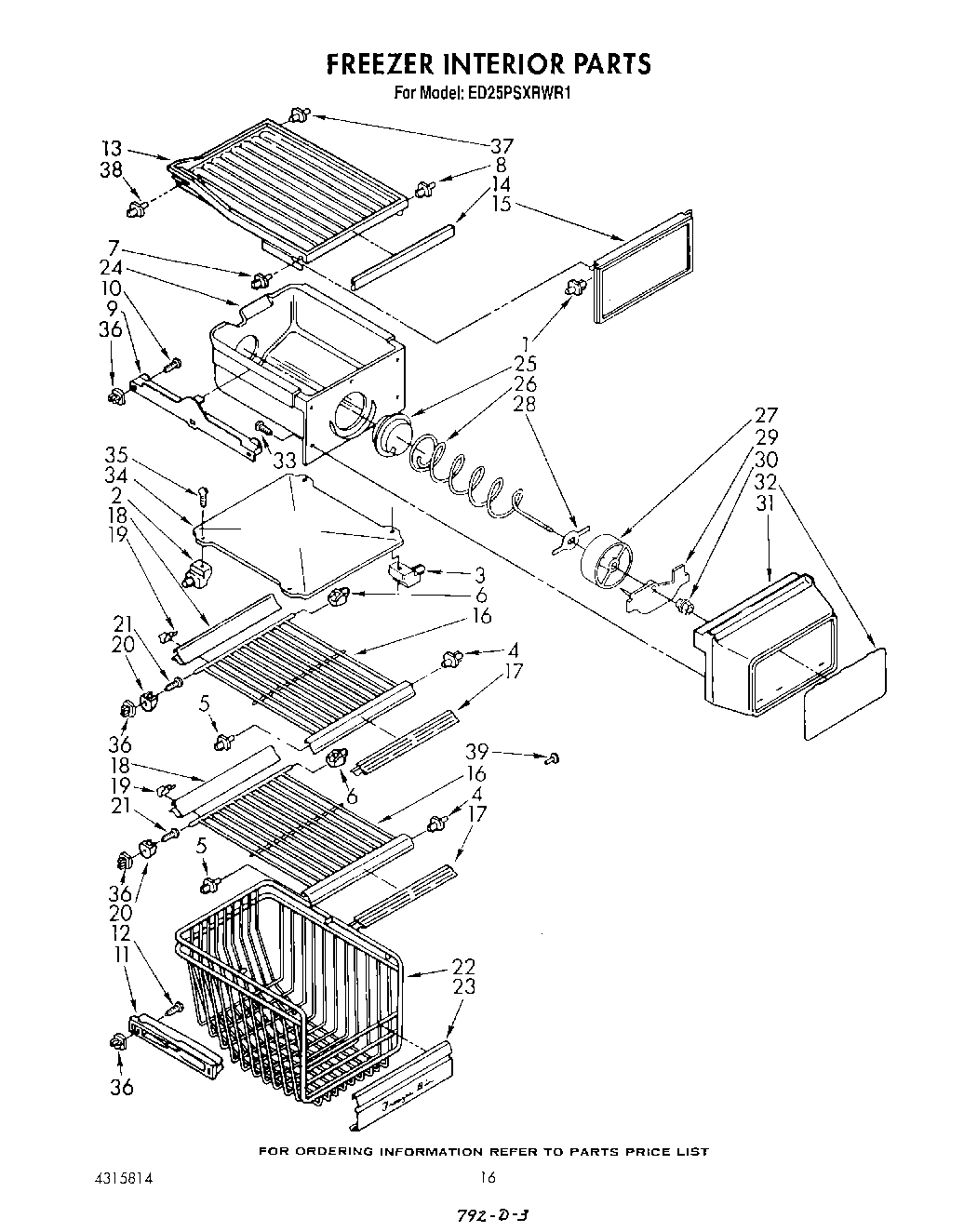 09 - FREEZER INTERIOR