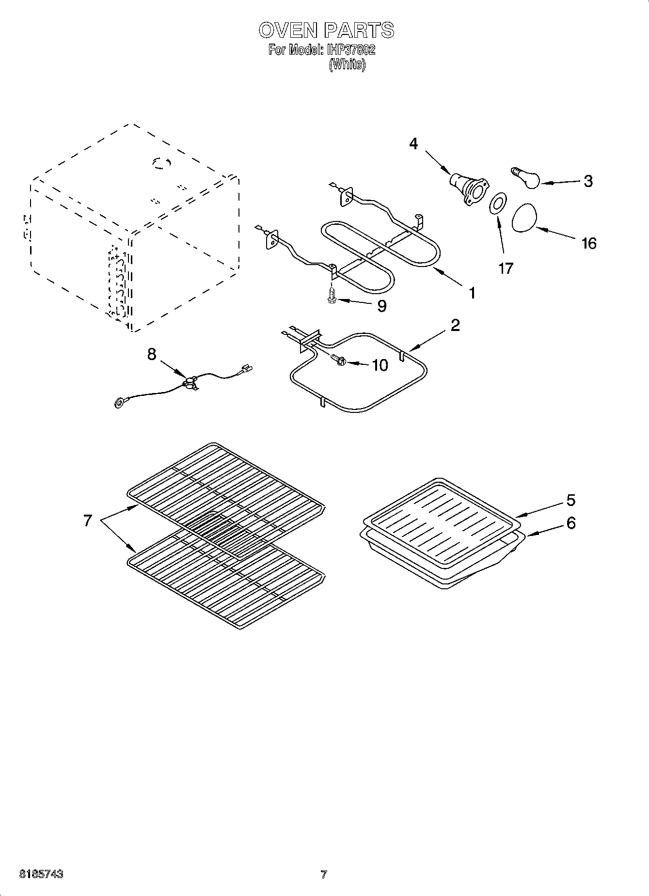 05 - OVEN PARTS, MISCELLANEOUS PARTS