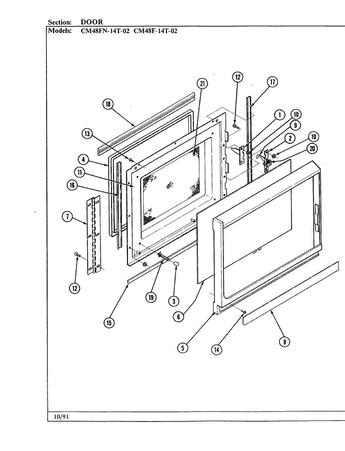 04 - DOOR (CM48F-14T-02)