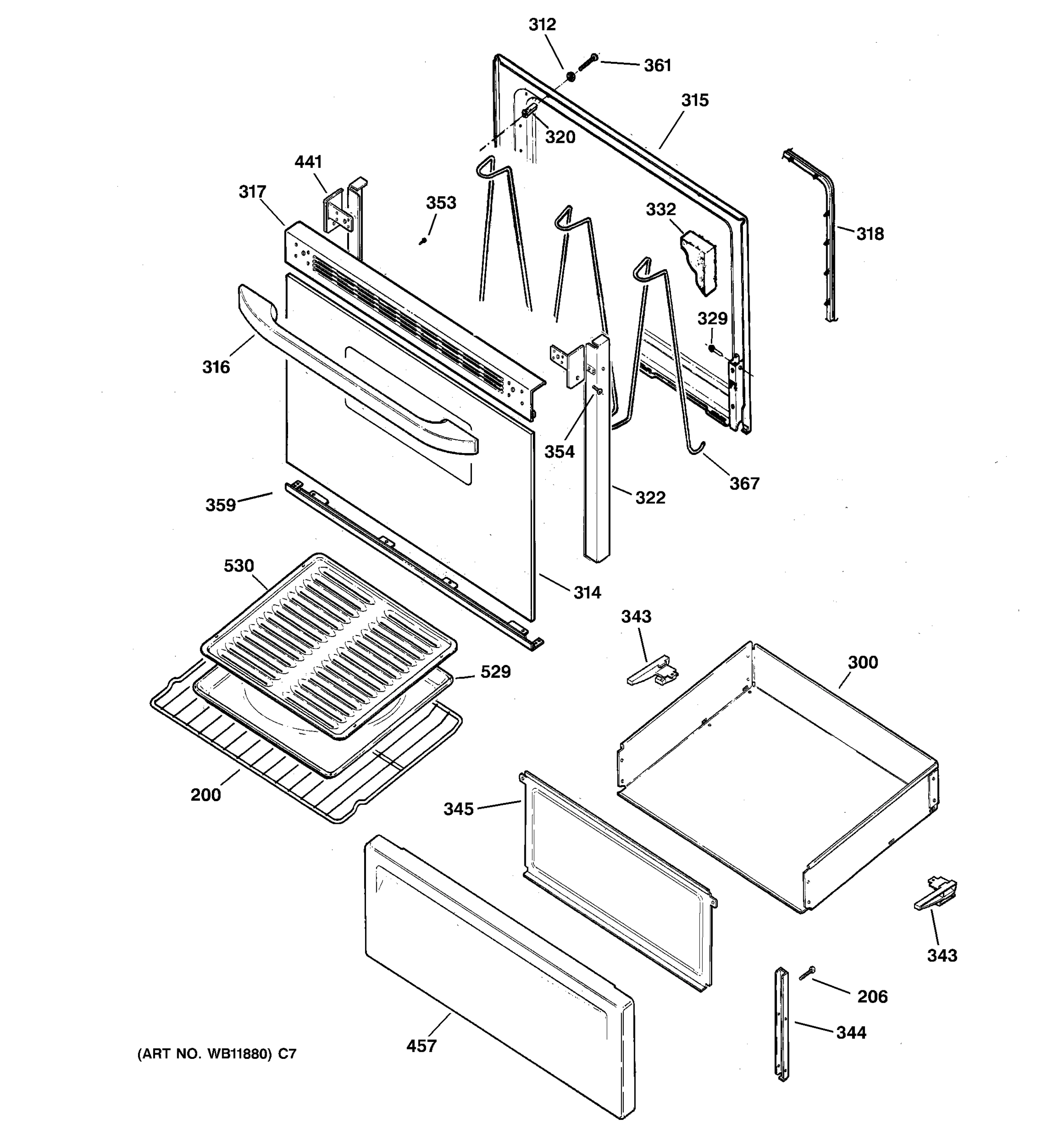 DOOR & DRAWER PARTS
