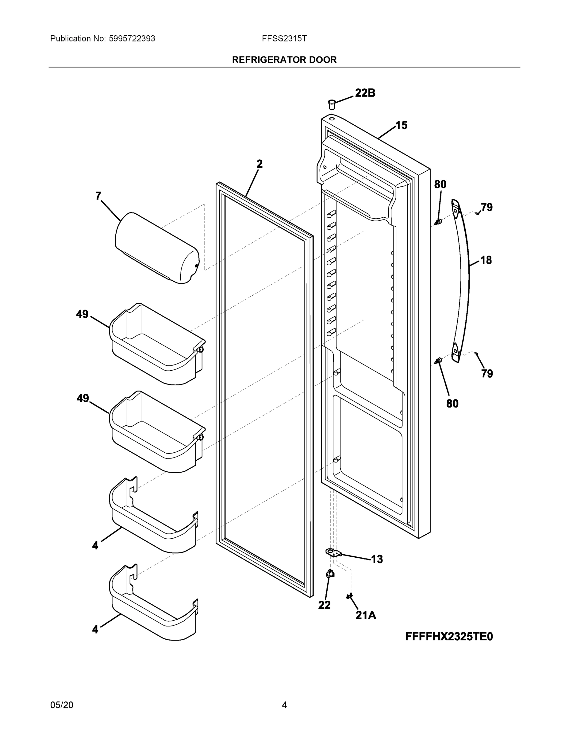 03 - REFRIGERATOR DOOR