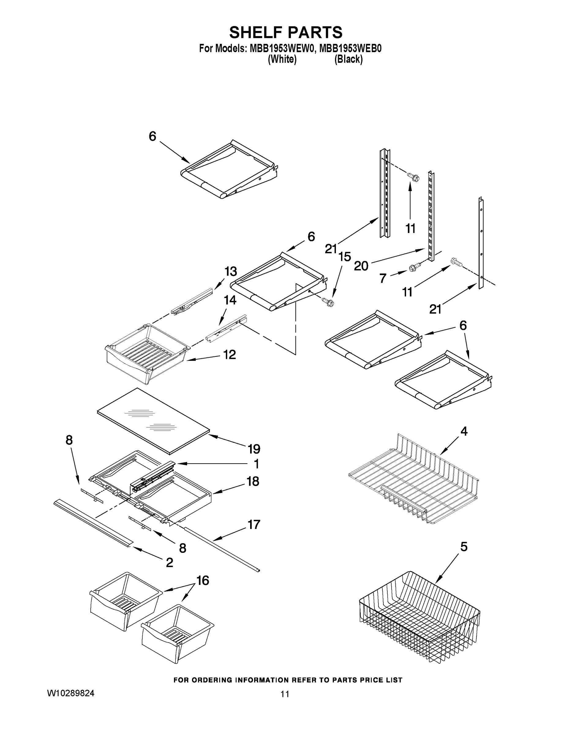 07 - SHELF PARTS