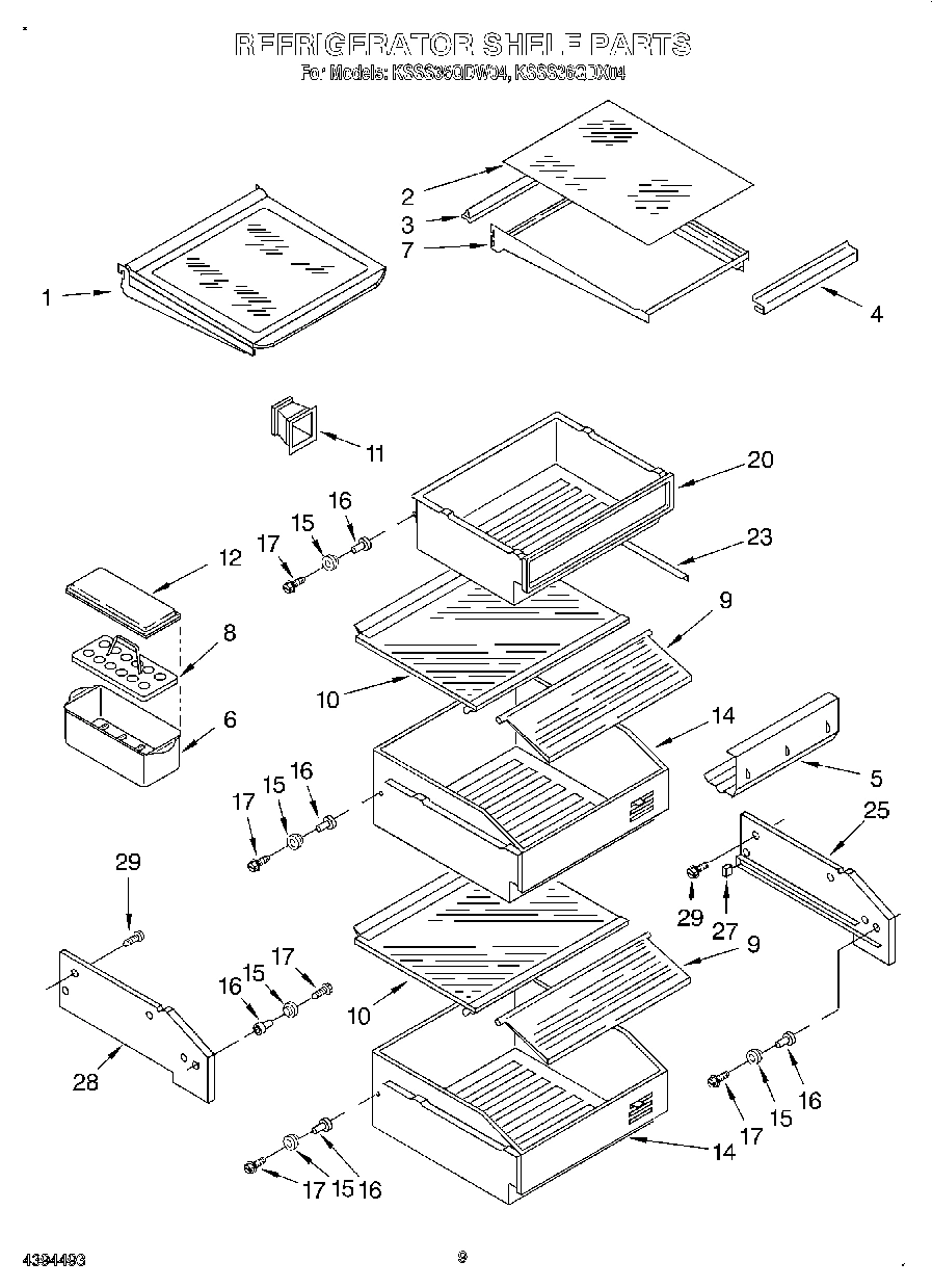 07 - REFRIGERATOR SHELF