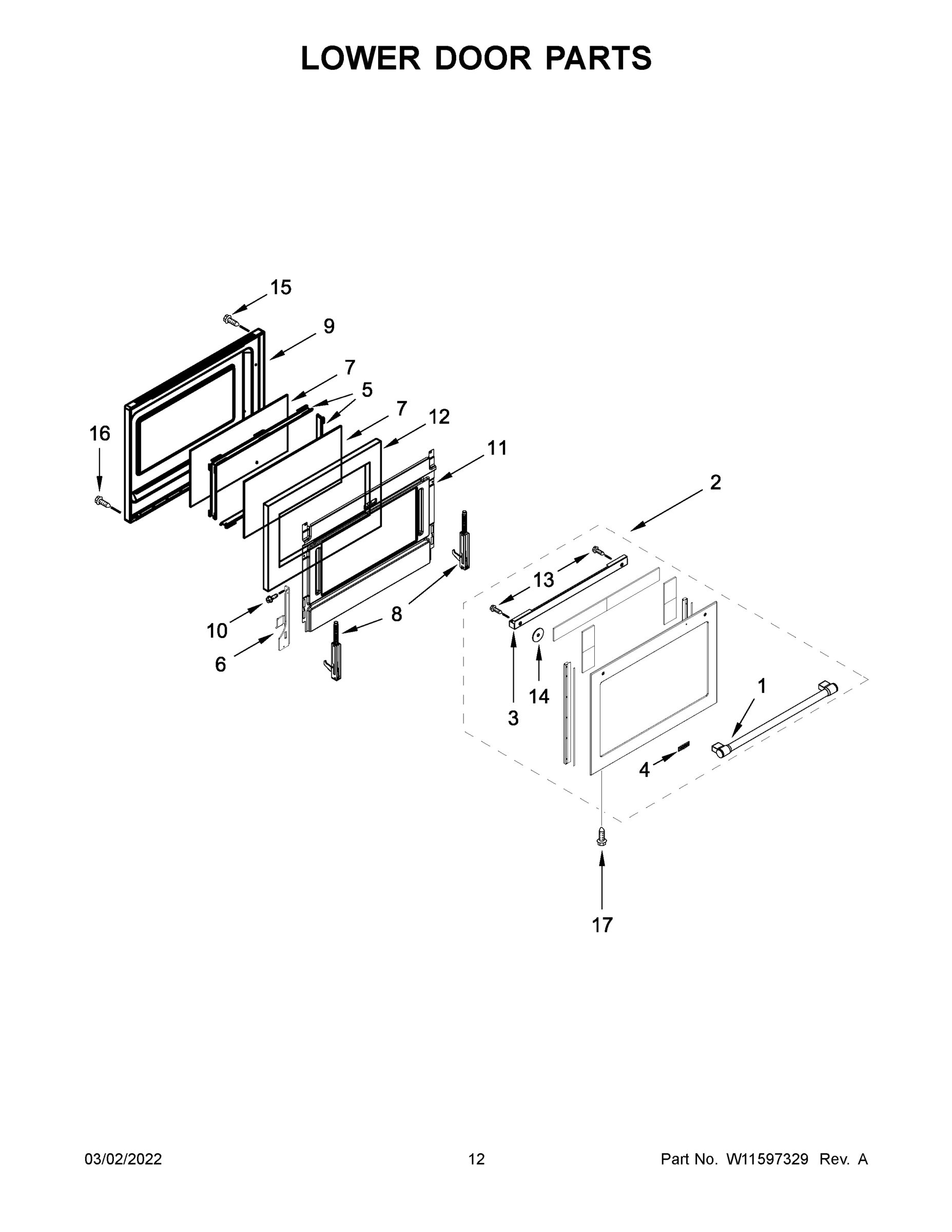 07 - LOWER DOOR PARTS