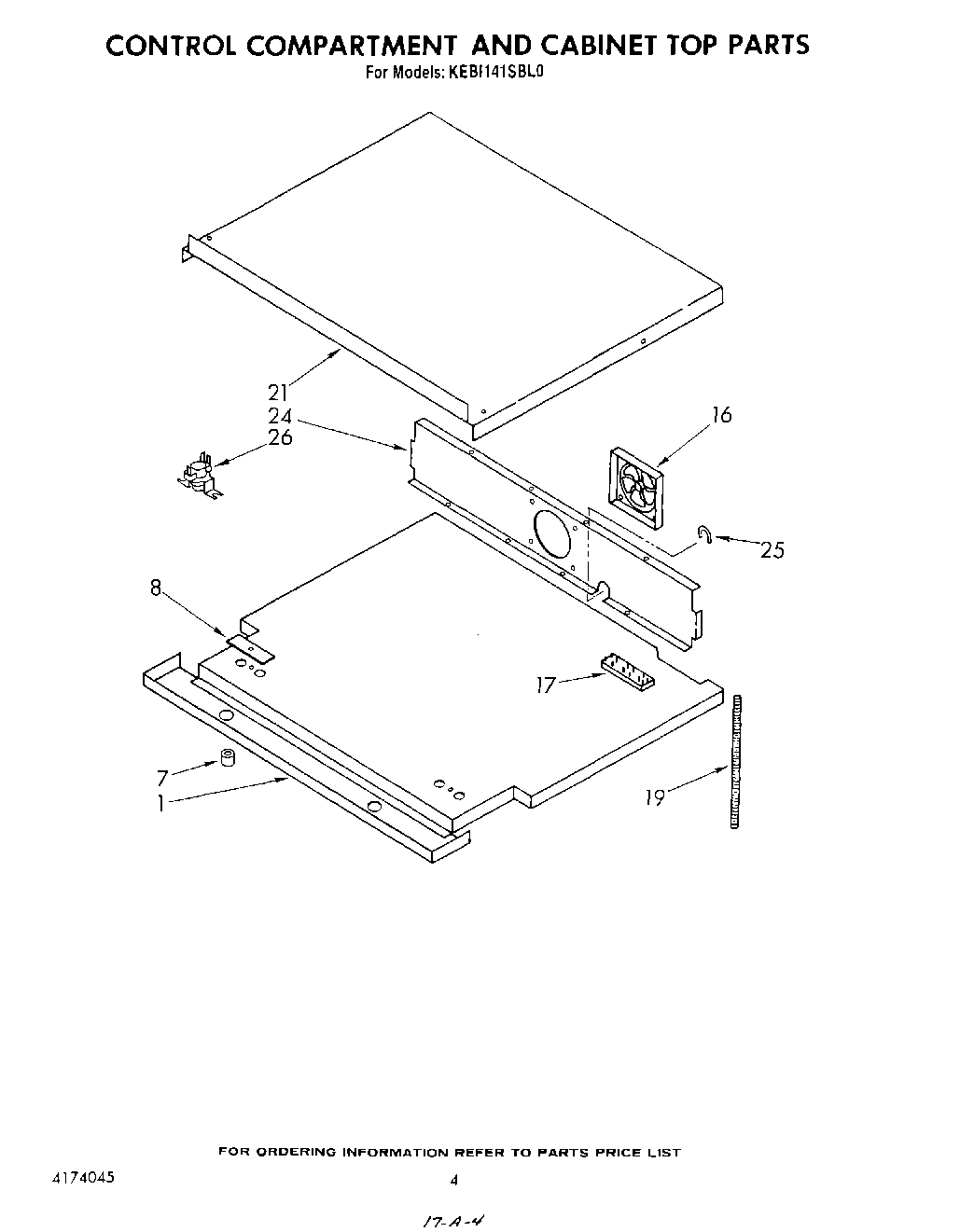 04 - CONTROL COMPARTMENT AND CABINET TOP