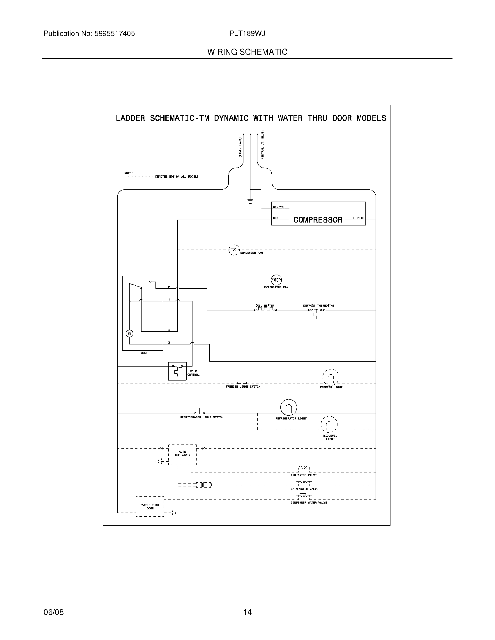 14 - WIRING SCHEMATIC