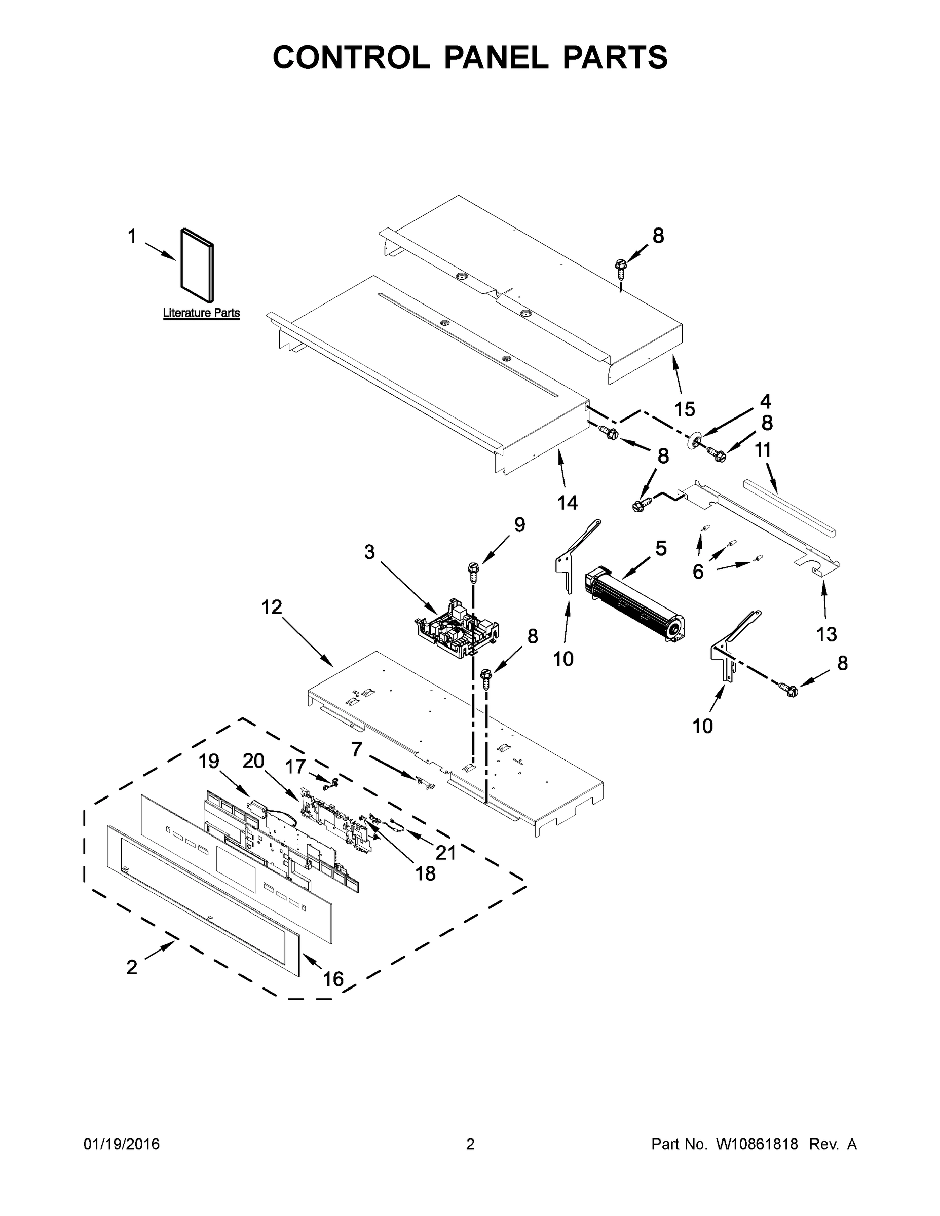 02 - CONTROL PANEL PARTS