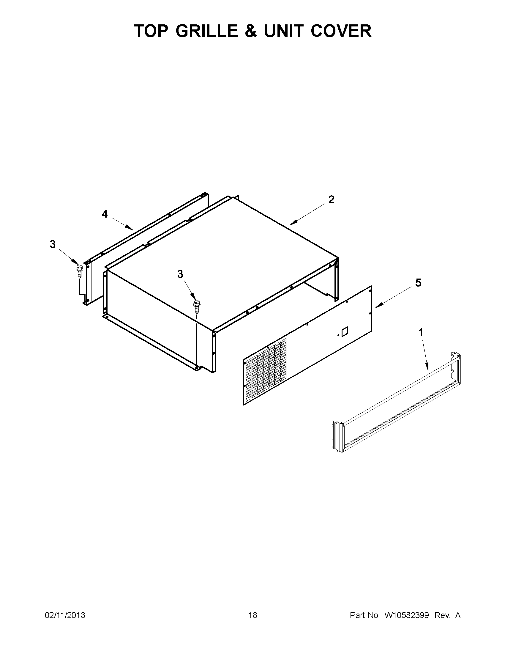 09 - TOP GRILLE & UNIT COVER