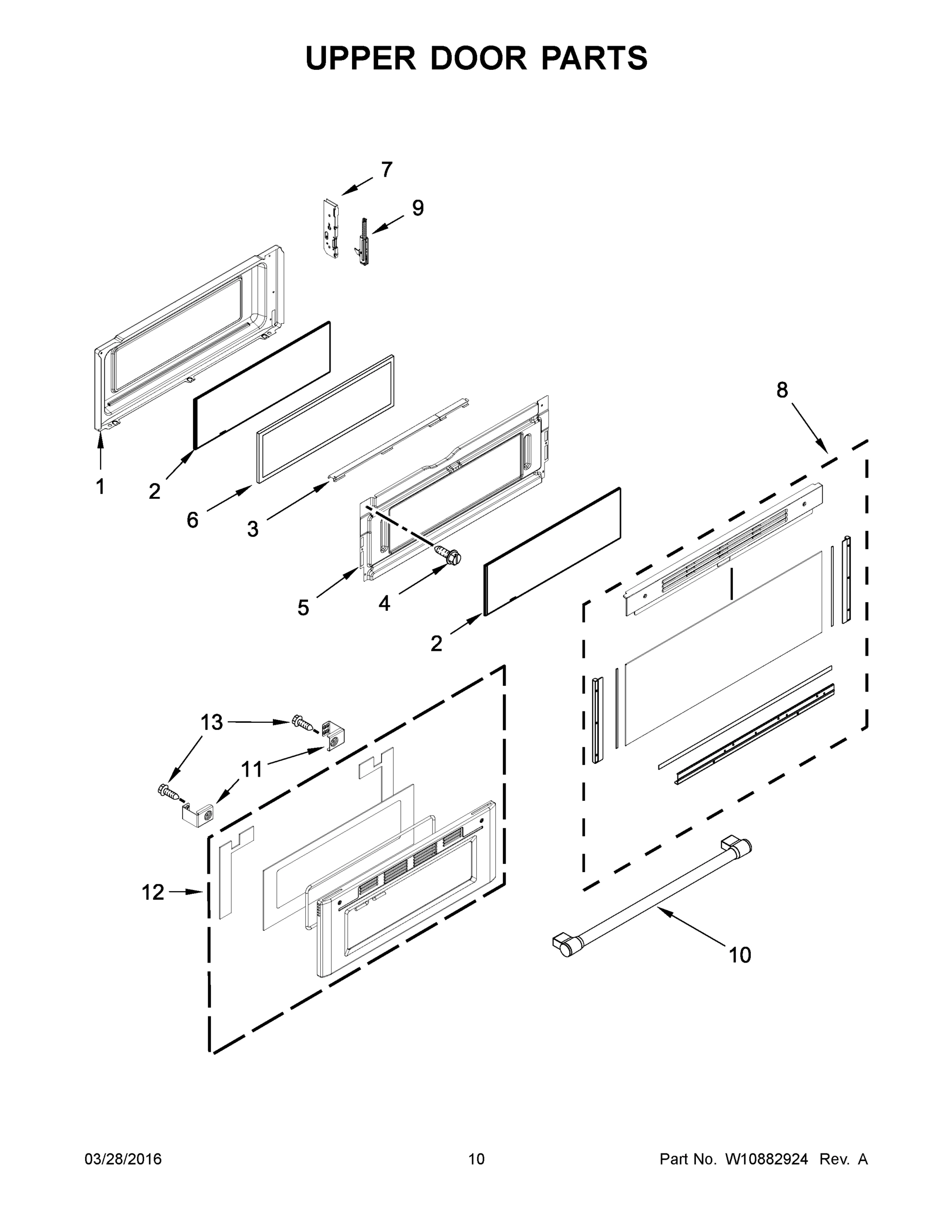 06 - UPPER DOOR PARTS