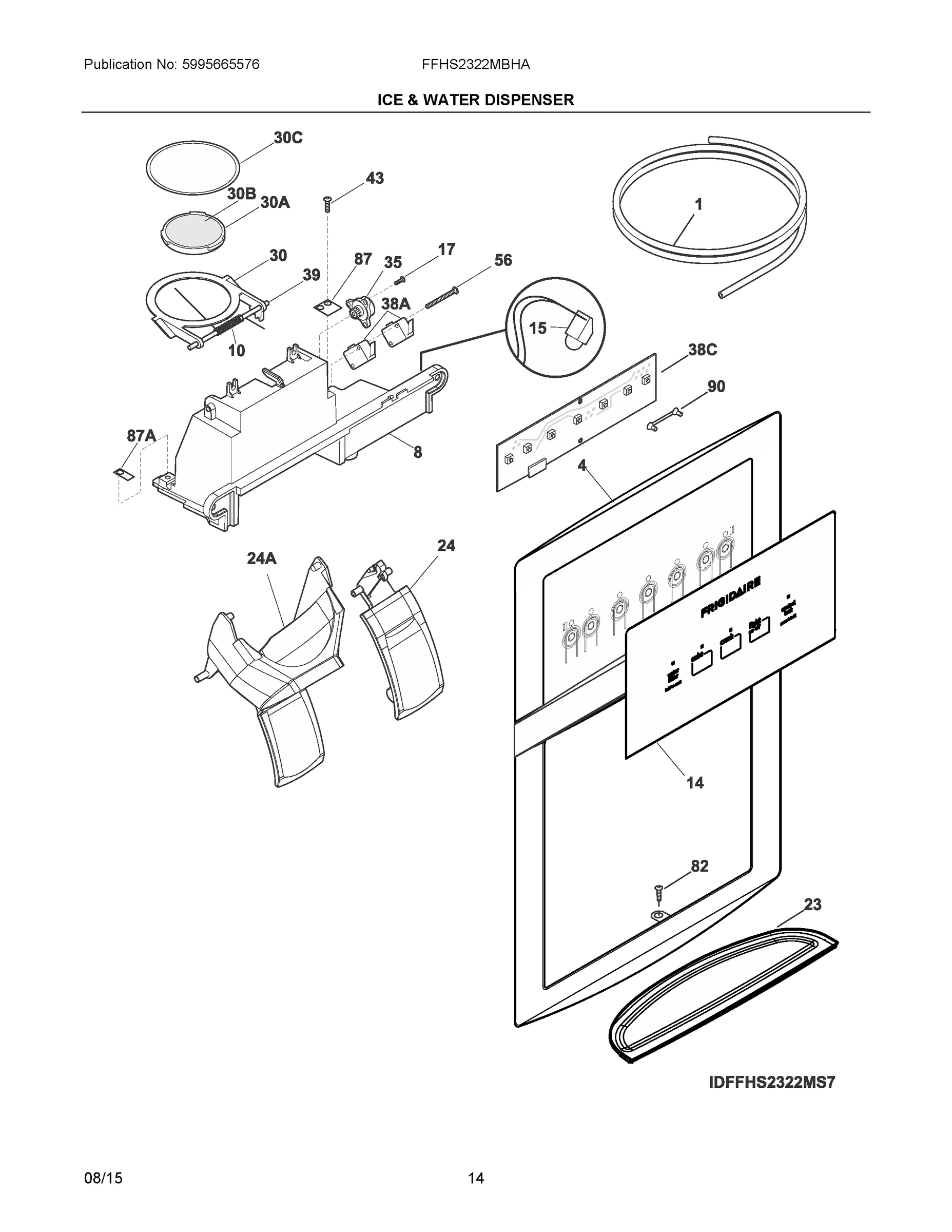 08 - ICE & WATER DISPENSER