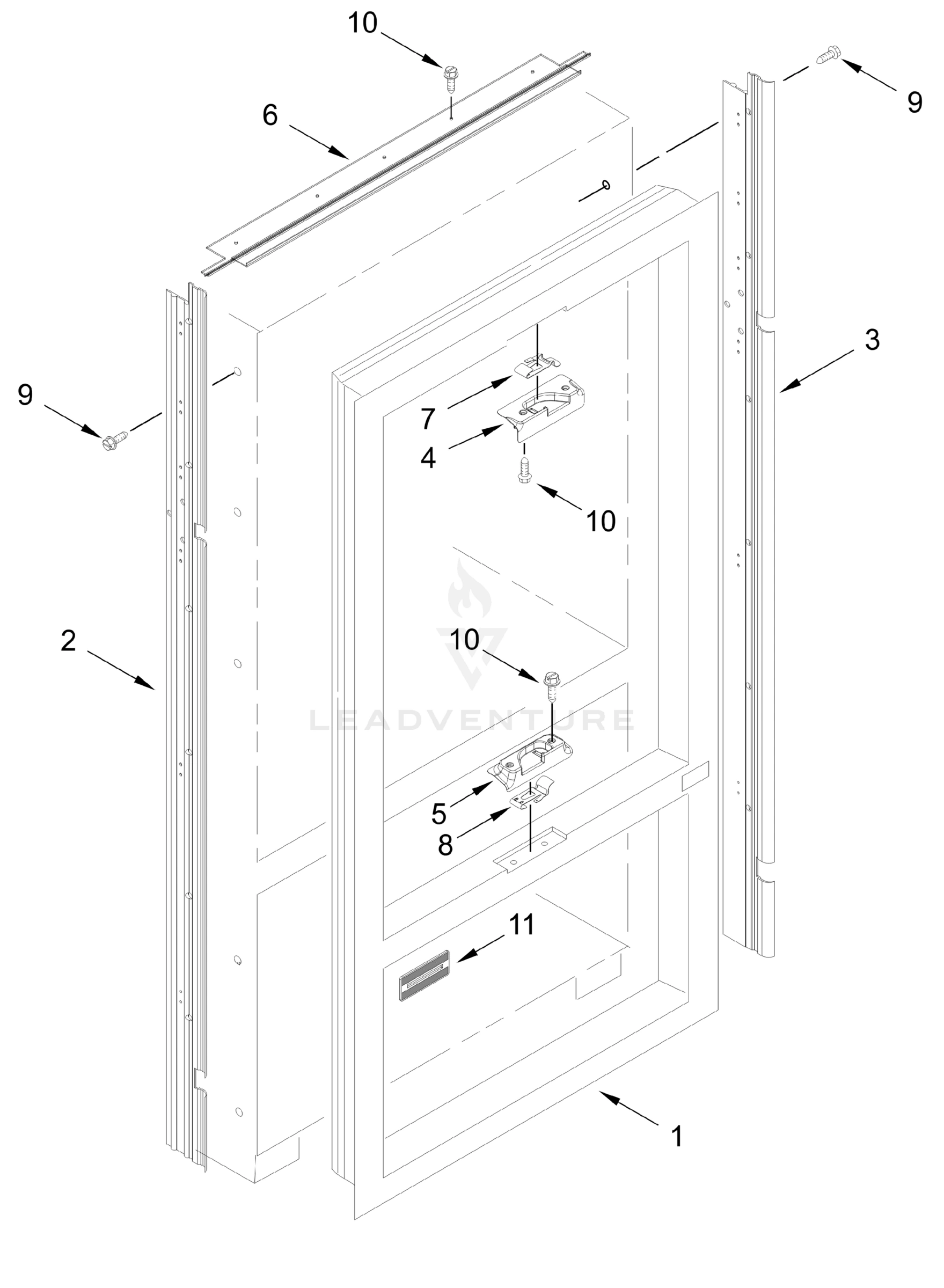 CABINET TRIM PARTS