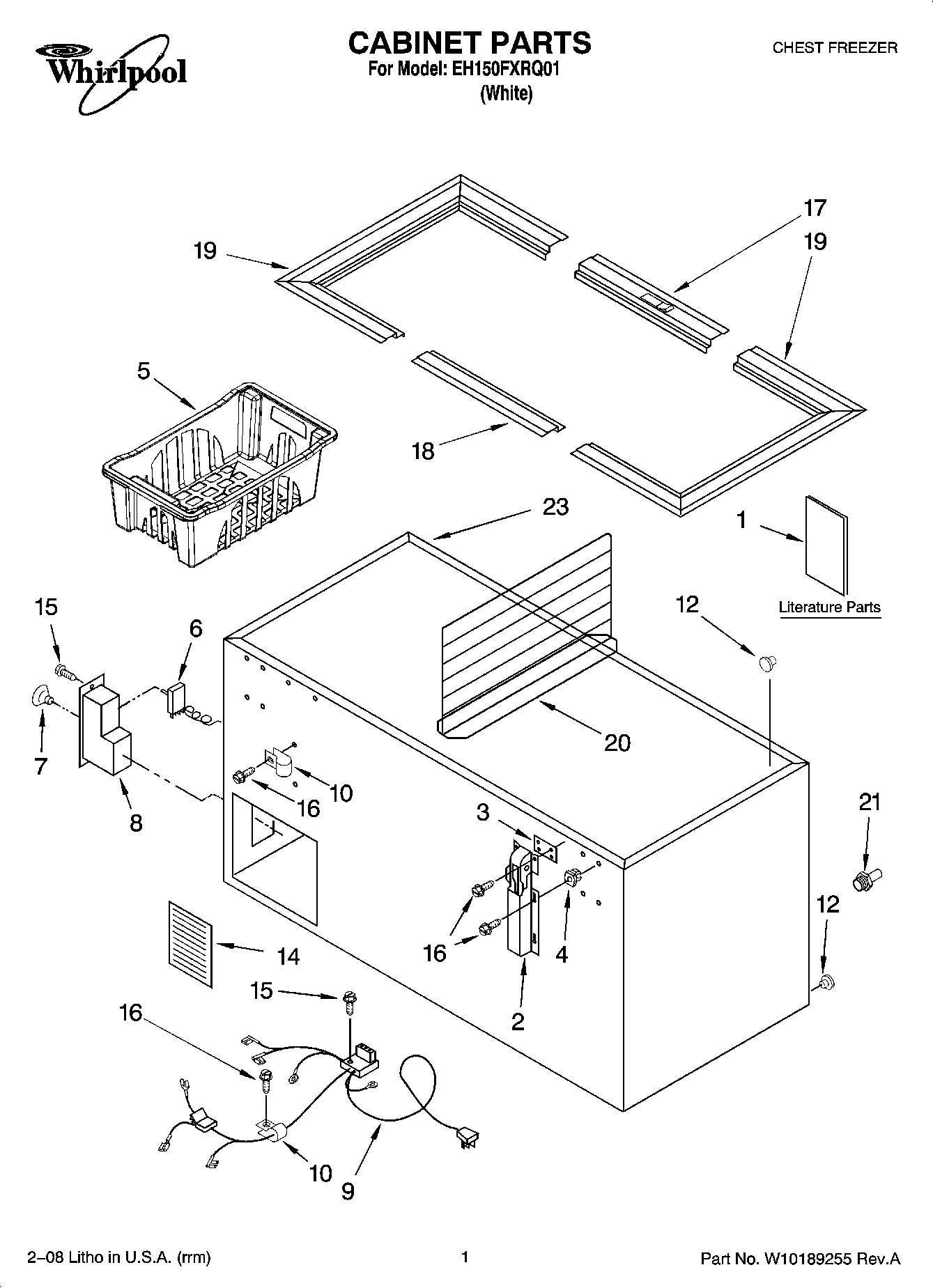 01 - CABINET PARTS