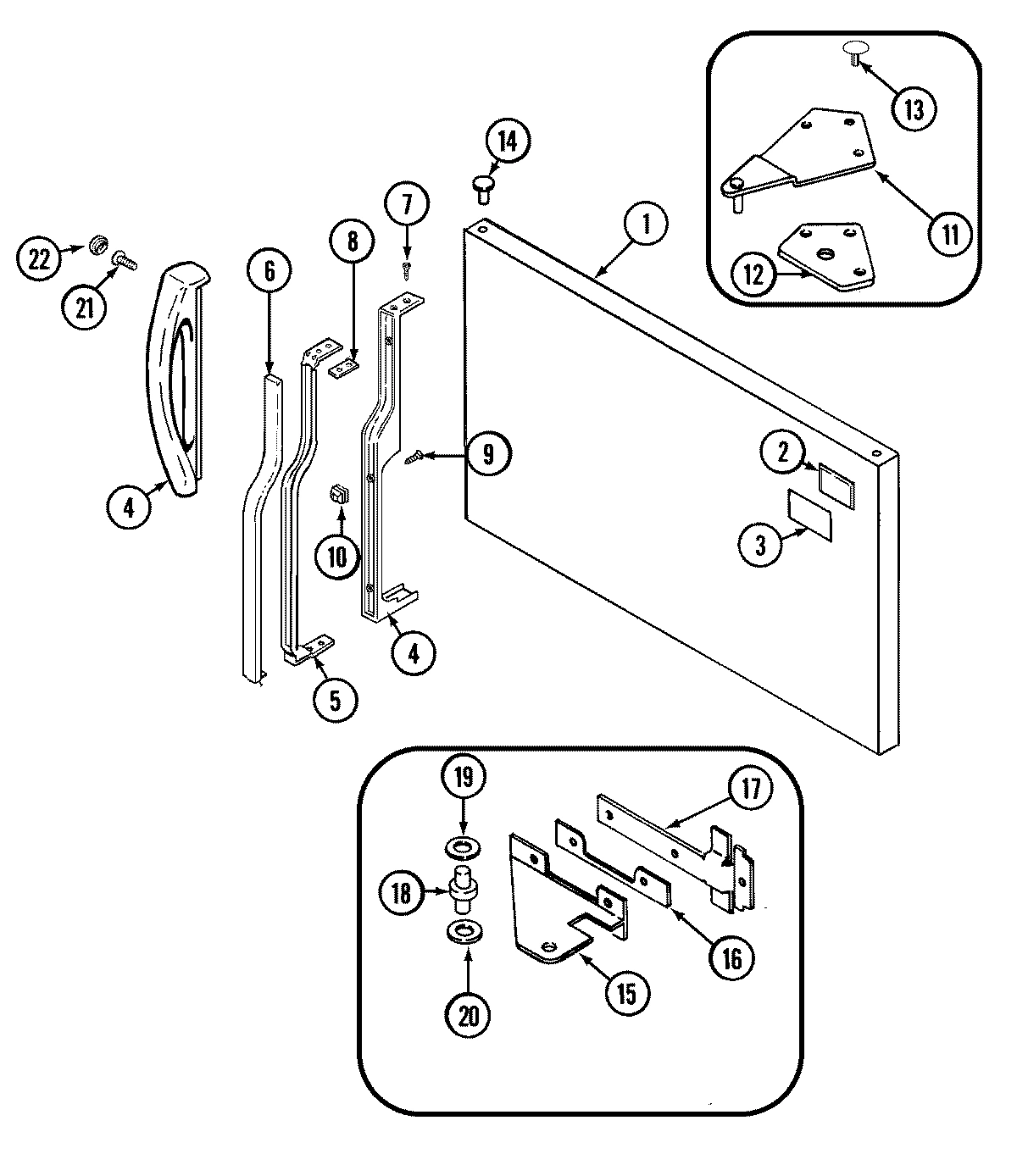 03 - FREEZER OUTER DOOR
