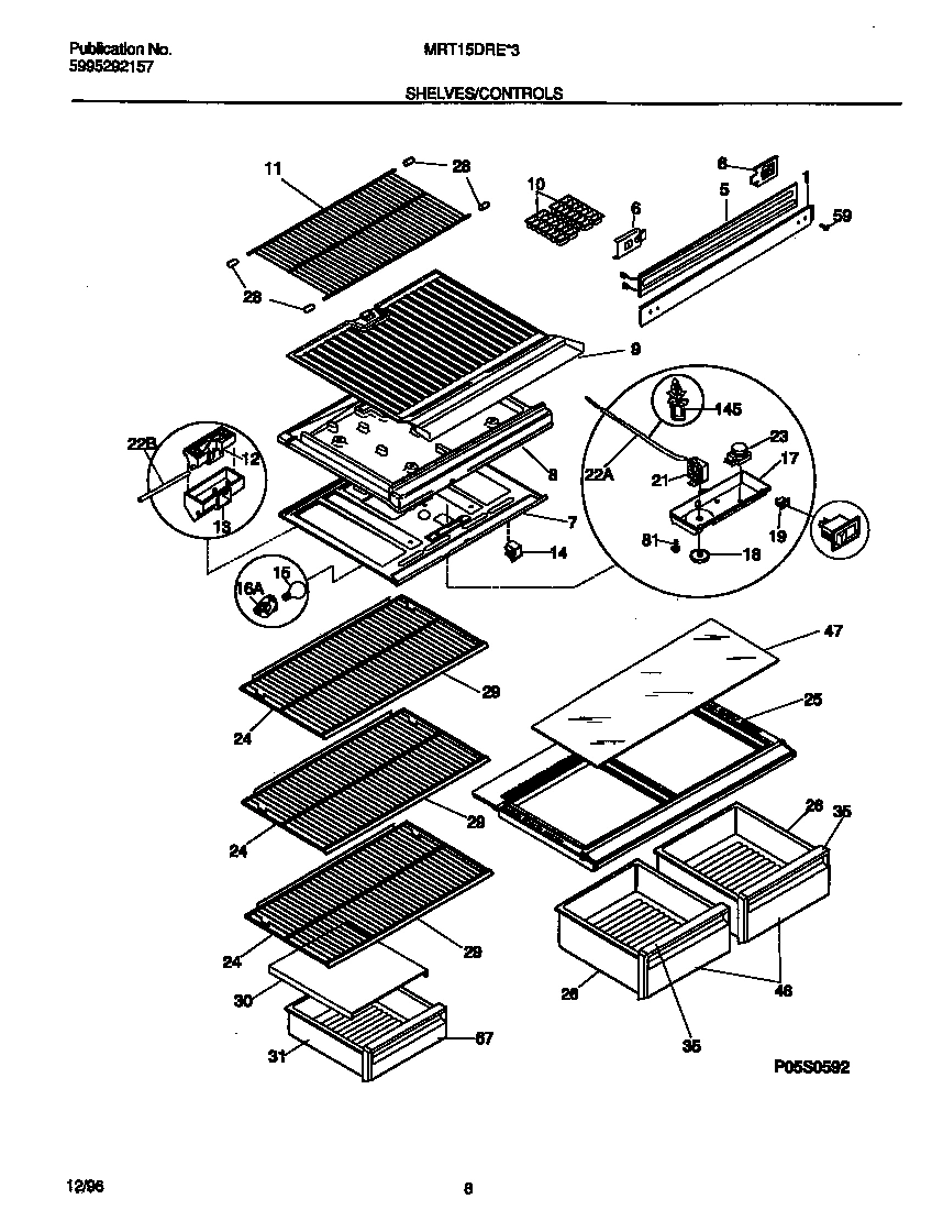 05 - SHELVES/CONTROLS