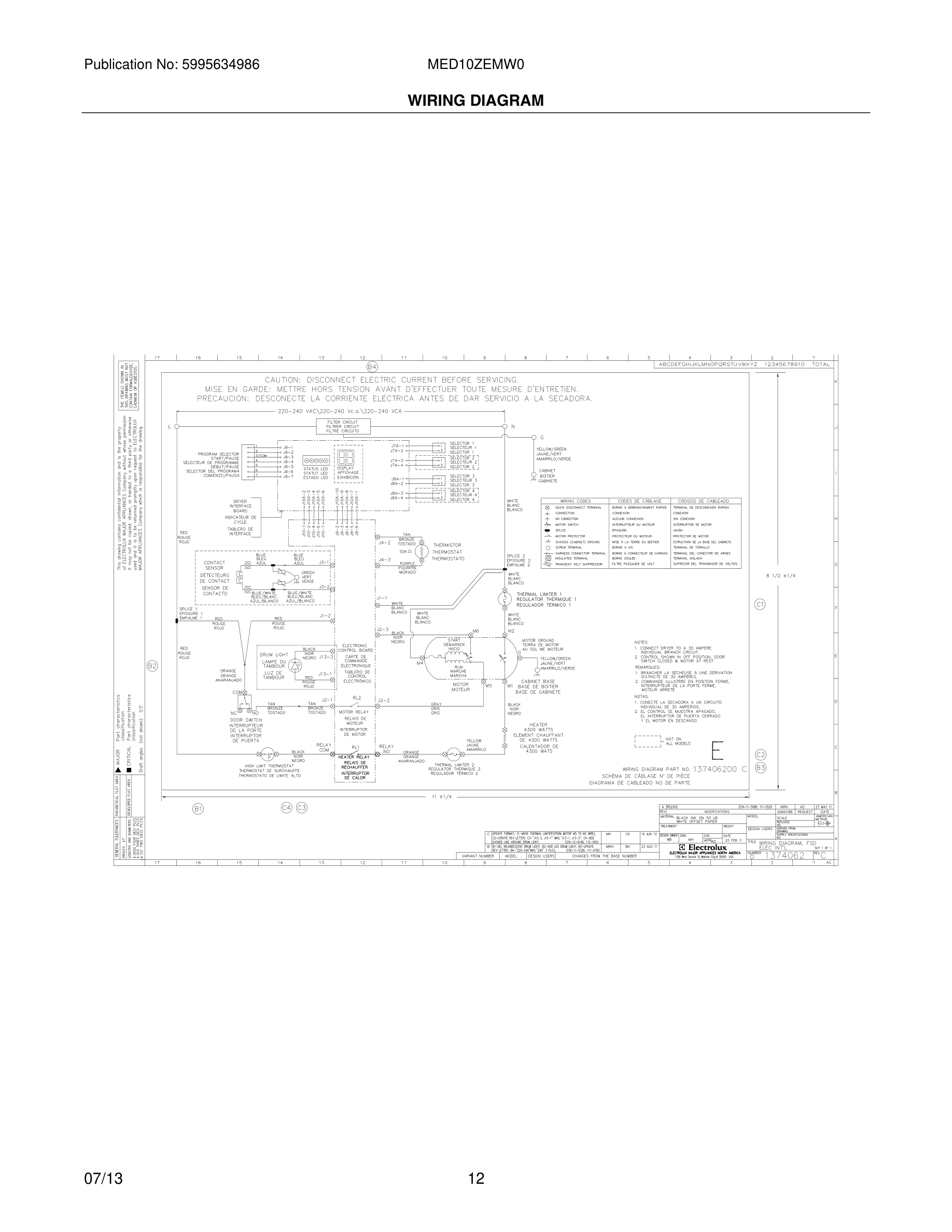 12 - WIRING DIAGRAM