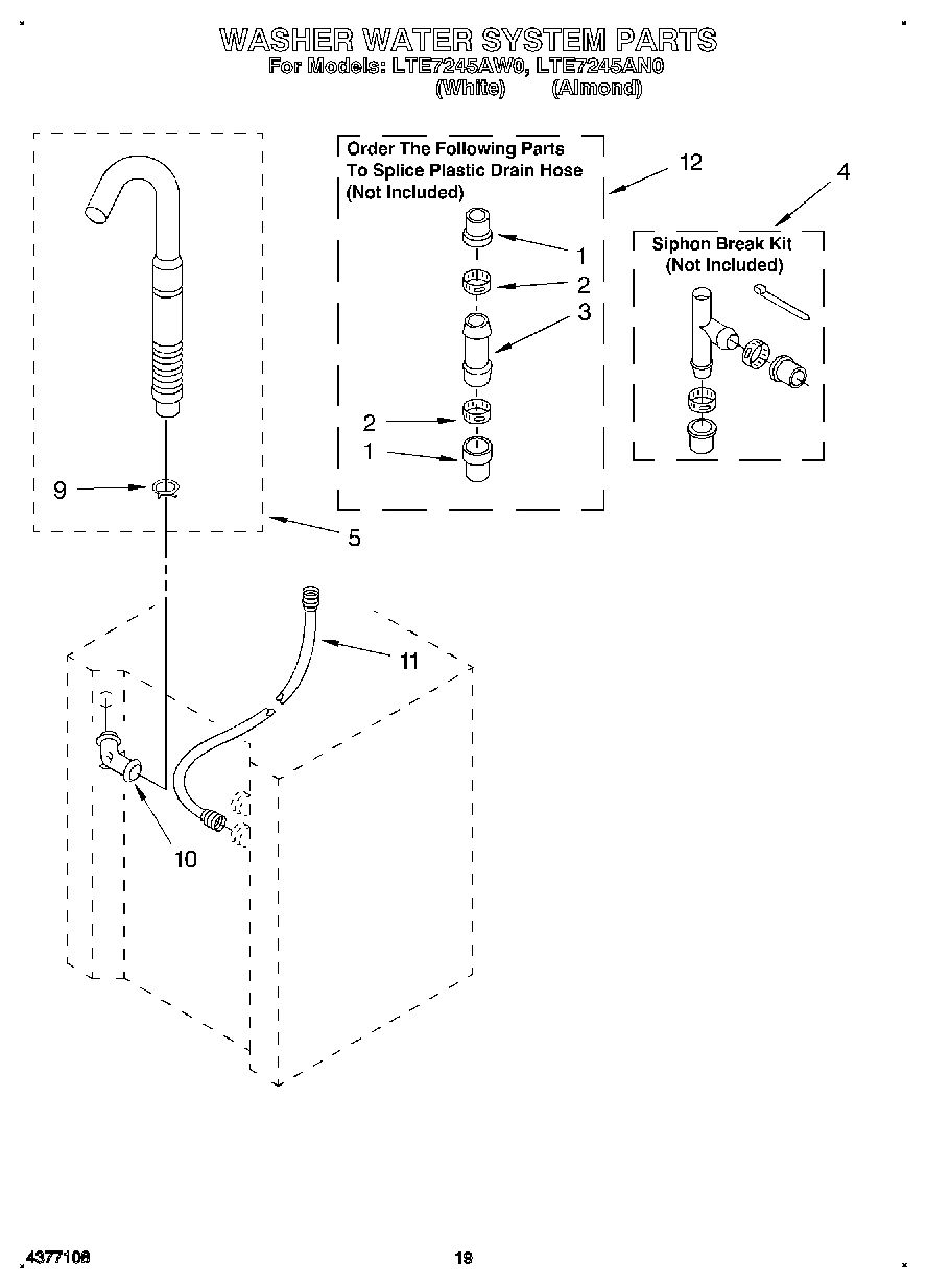 13 - WASHER WATER SYSTEM
