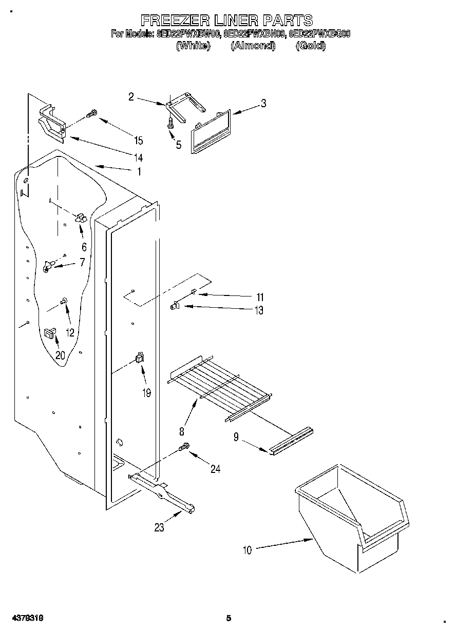 04 - FREEZER LINER