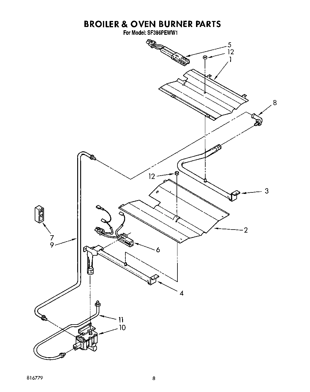 07 - BROILER AND OVEN BURNER