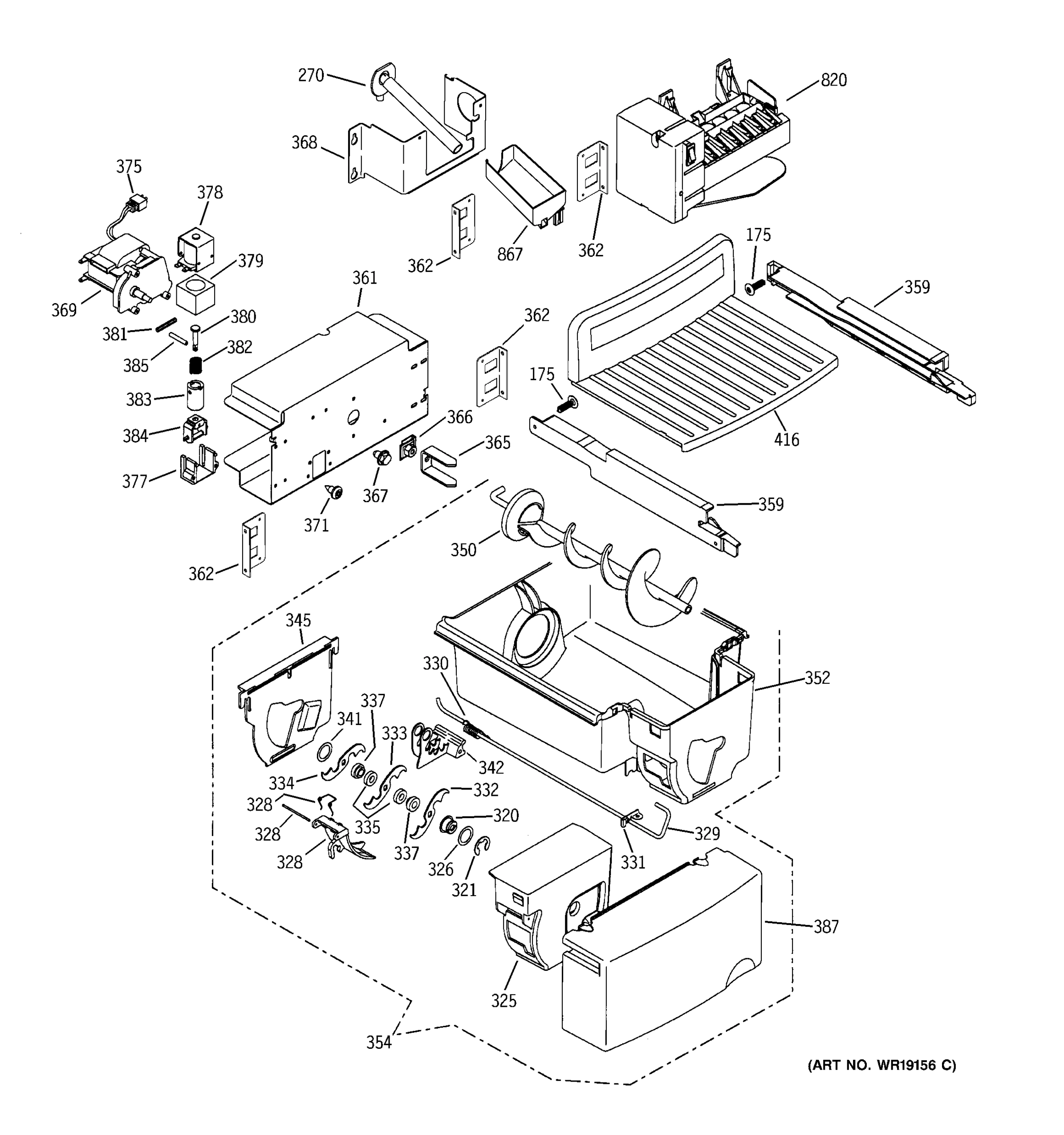 ICE MAKER & DISPENSER