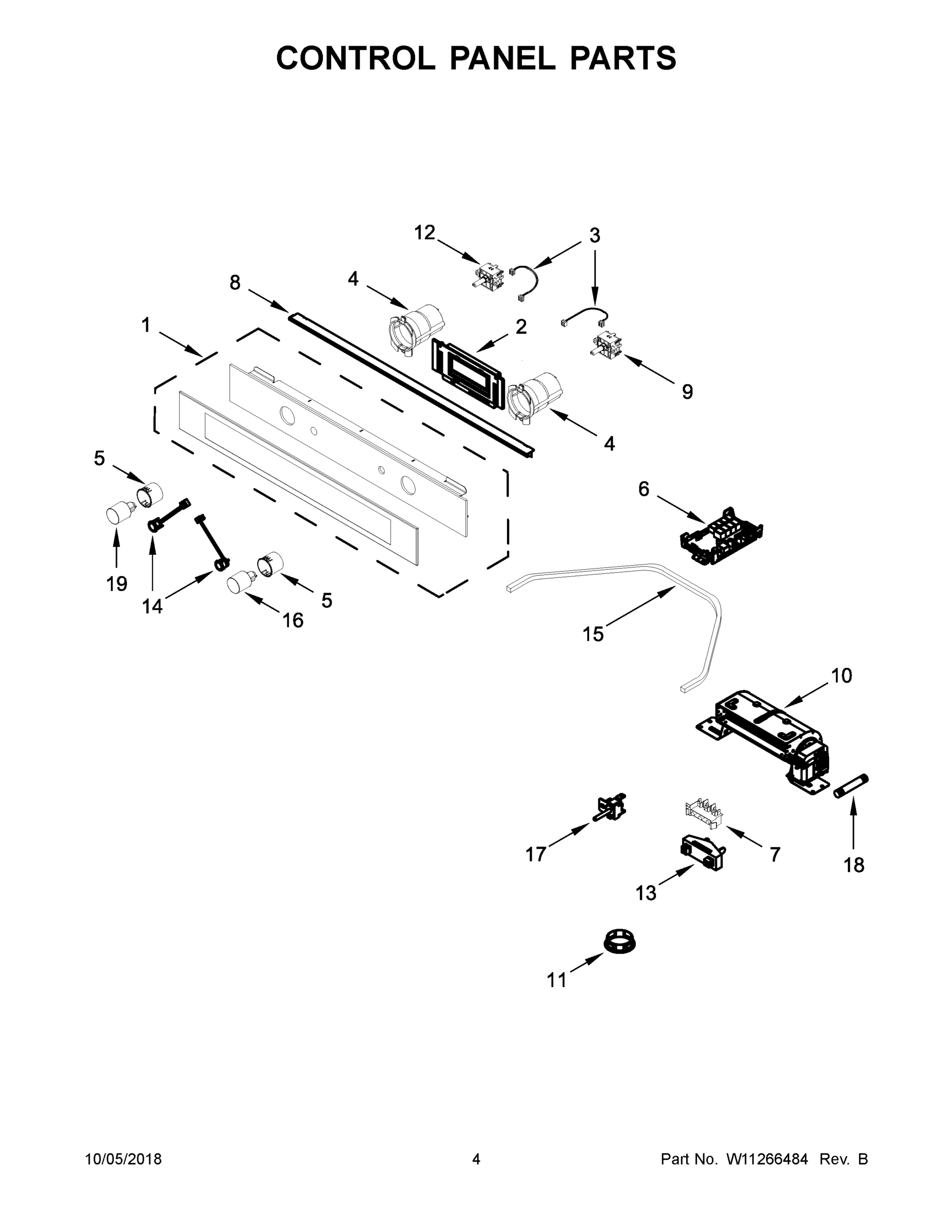 03 - CONTROL PANEL PARTS