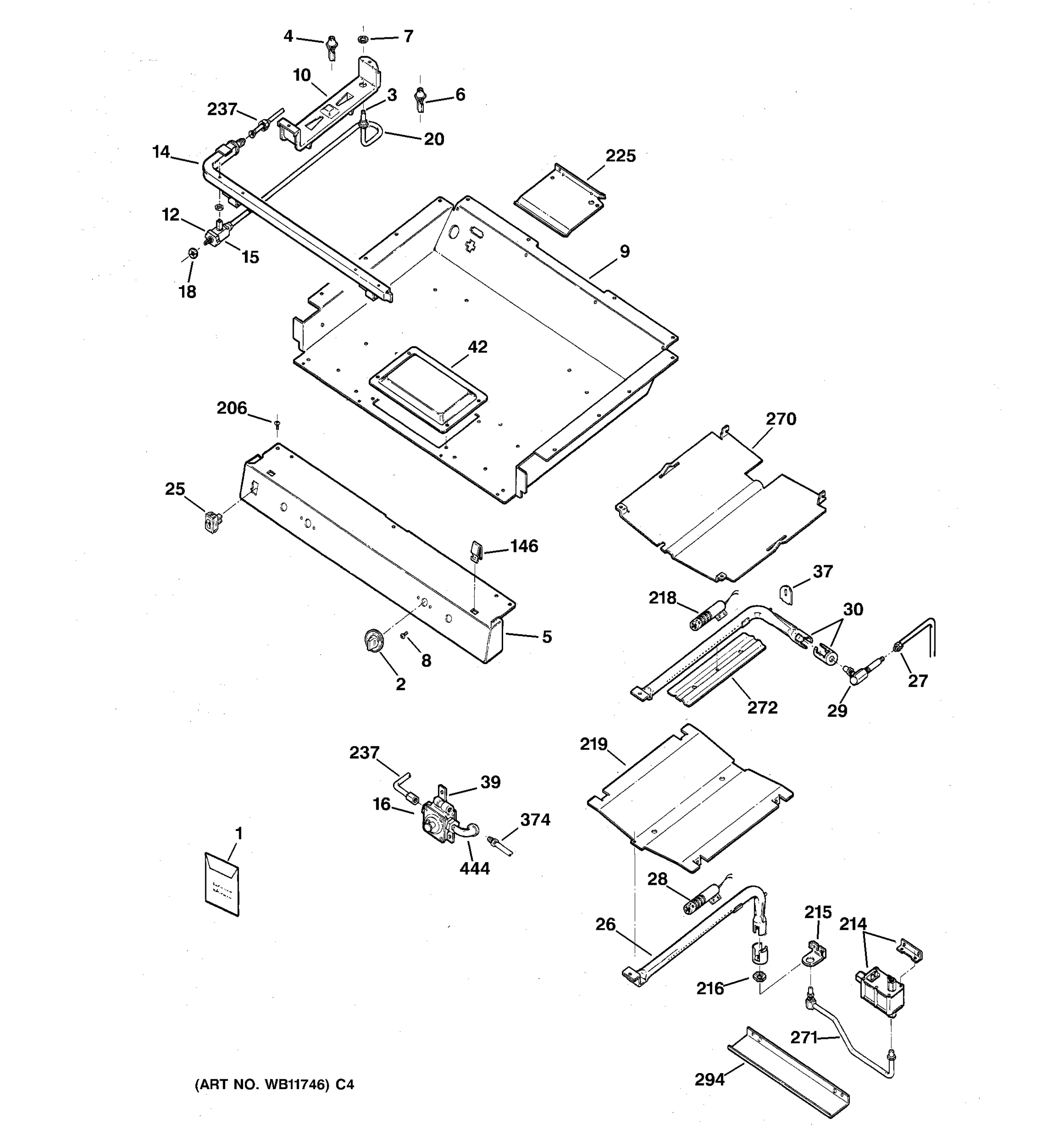 GAS & BURNER PARTS