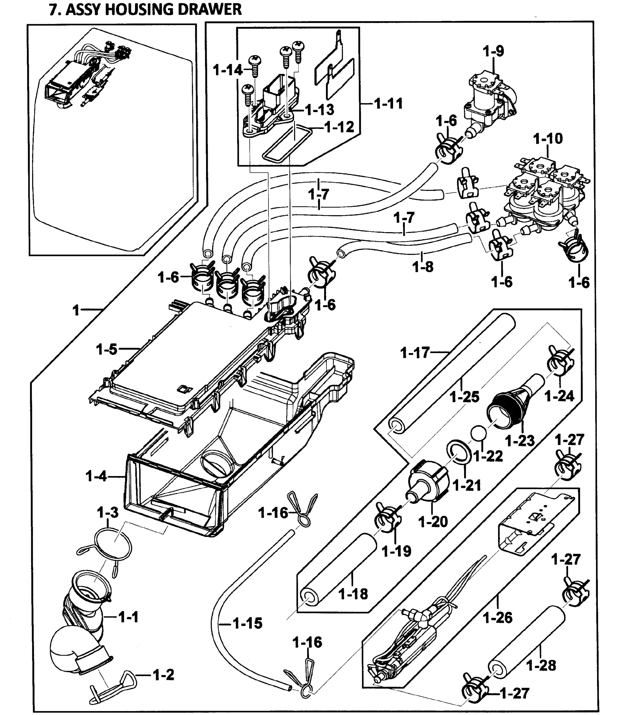 DRAWER HOUSING
