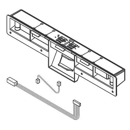 W10788703 Whirlpool Refrigerator Display Cont