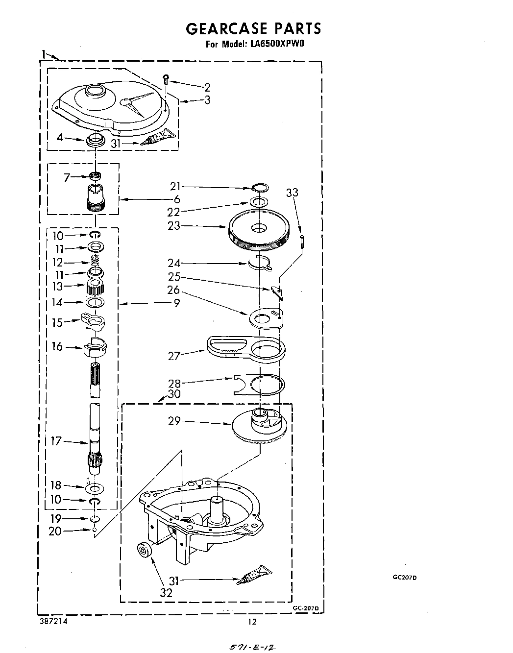 10 - GEARCASE