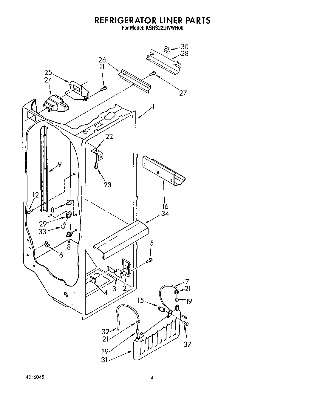 03 - REFRIGERATOR LINER