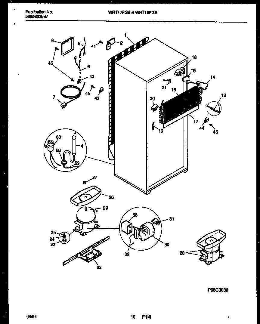 06 - SYSTEM AND AUTOMATIC DEFROST PARTS