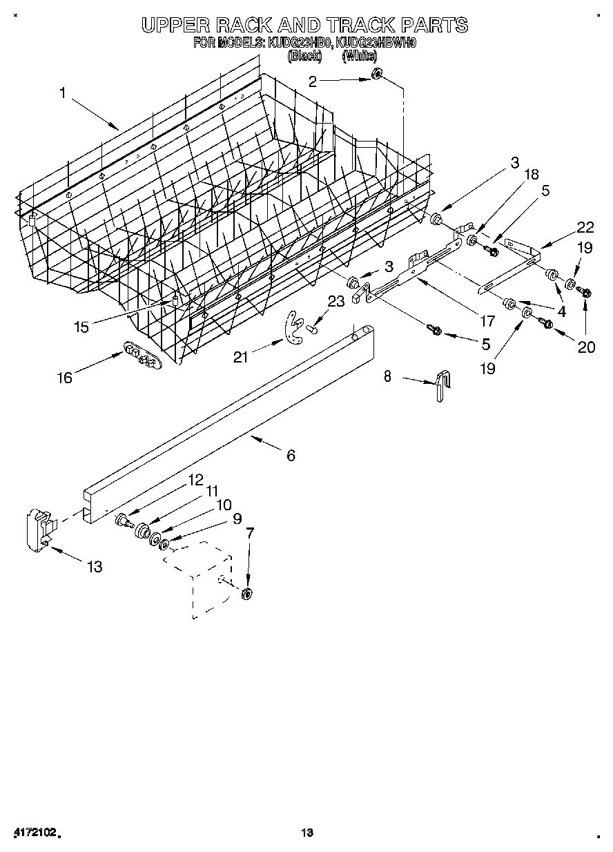 10 - UPPER RACK AND TRACK